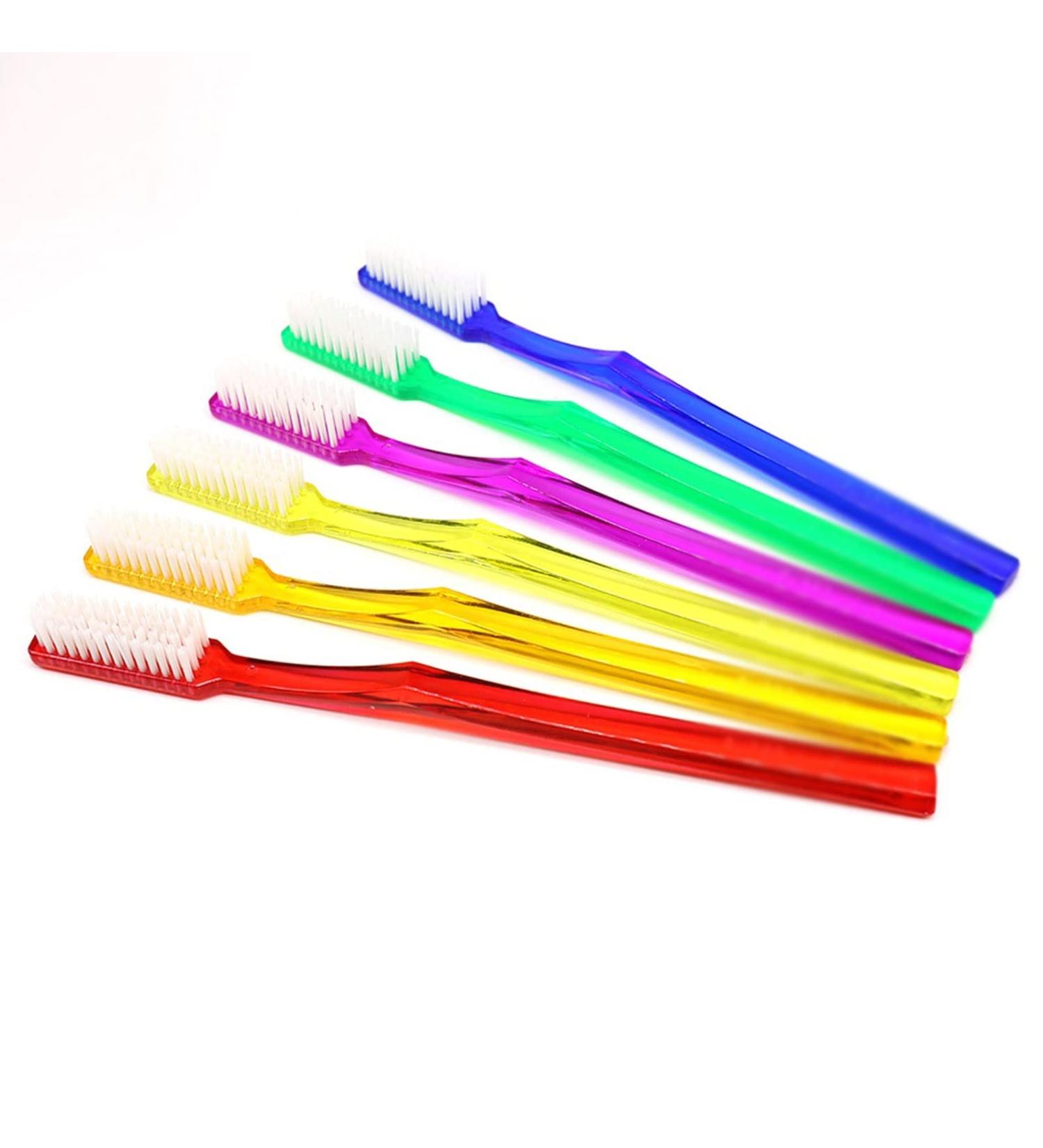 SUICRA Hard Bristle Manual Toothbrush - Extra Hard Adult Toothbrush in 6 Colors for Deep Cleaning - Buy Online on GoSupps.com