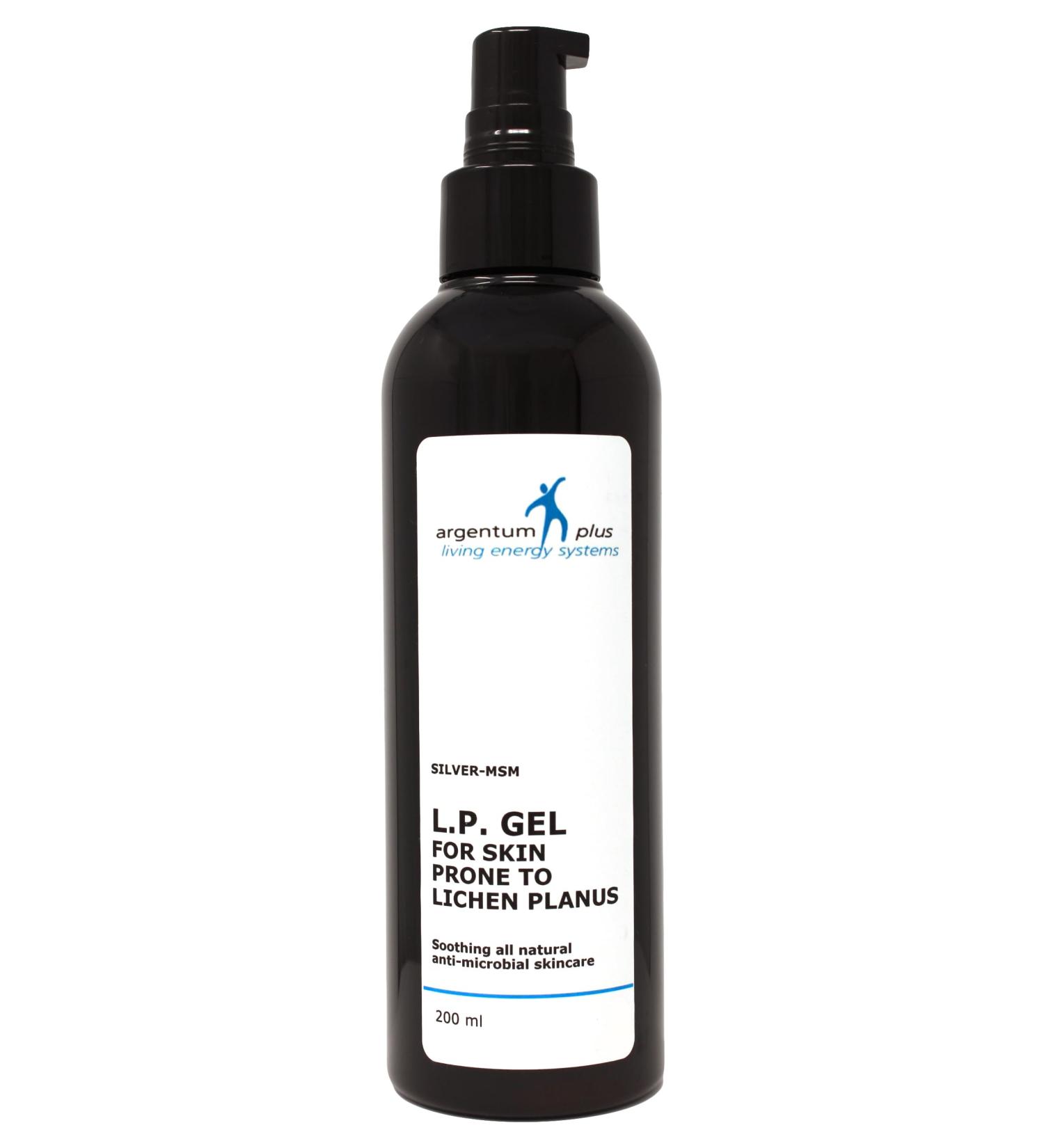 Argentum Plus Silver-MSM Lichen Planus Gel 200ml - Soothes Skin Prone to Lichen Planus - Buy Online on GoSupps.com