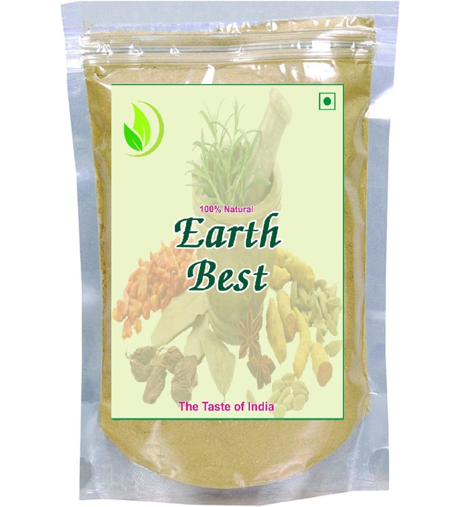 Earth Best Natural Henna Powder For Hair | 100% Pure & Herbal Mehendi/Heena Leaves Powder Natural Hair Colorant Green 200 g