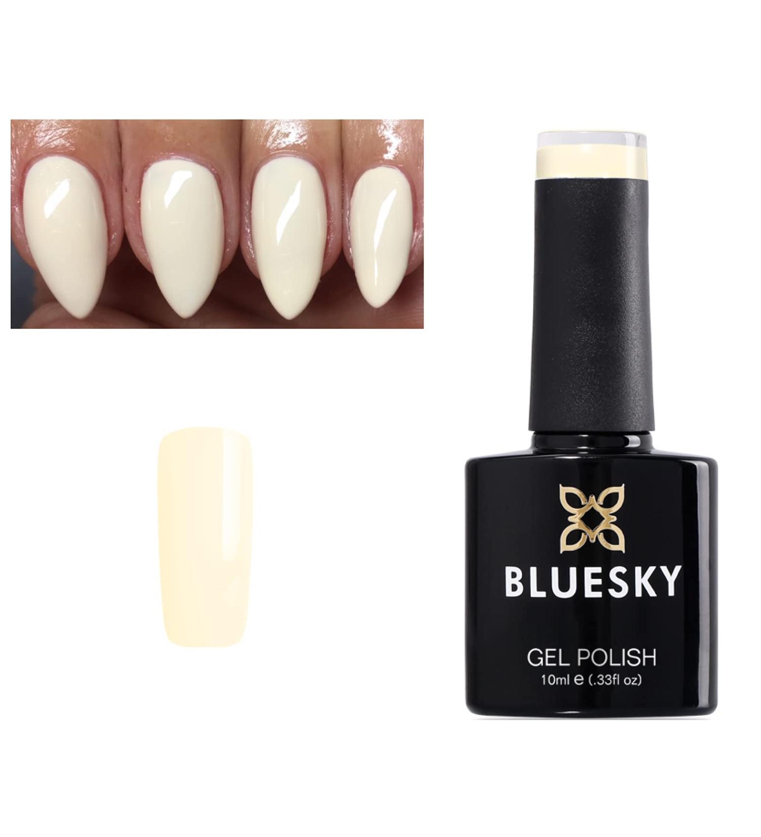 Bluesky Gel Nail Polish IVORY Wild Mushroom Ivory Colour QXG729 UV LED Soak Off 10ml (Requires Drying under LED/UV Lamp) - Buy Online on GoSupps.com
