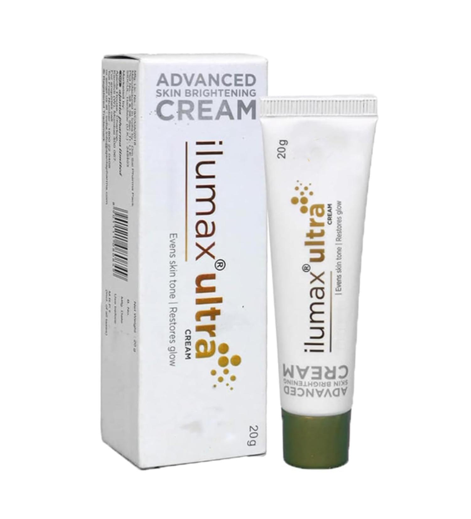 Ilumax Ultra Cream Ilumax Ultra Advanced Skin Brightening Cream Ilumax Skin Lightening Cream Moisturizes and Nourishes Face Sunscreen Reduces Dark Spots (1pc) - Buy Online on GoSupps.com