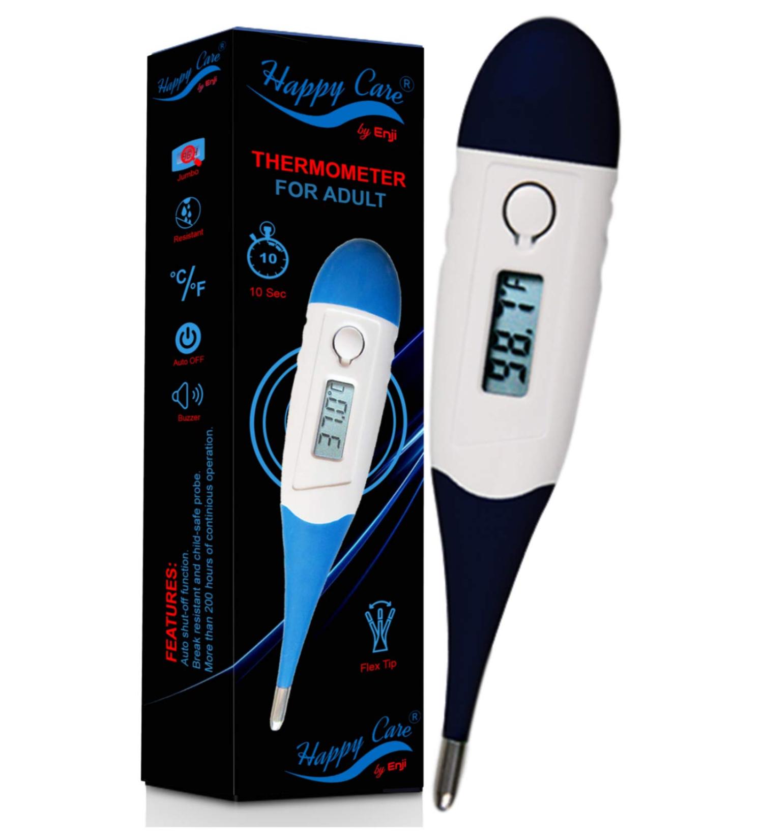 Digital Thermometer for Oral, Rectal, Armpit - Quick 10 Second Reading for Baby, Kids, Adults - Fever Termometro for Infants, Children, Pets - Buy Online on GoSupps.com