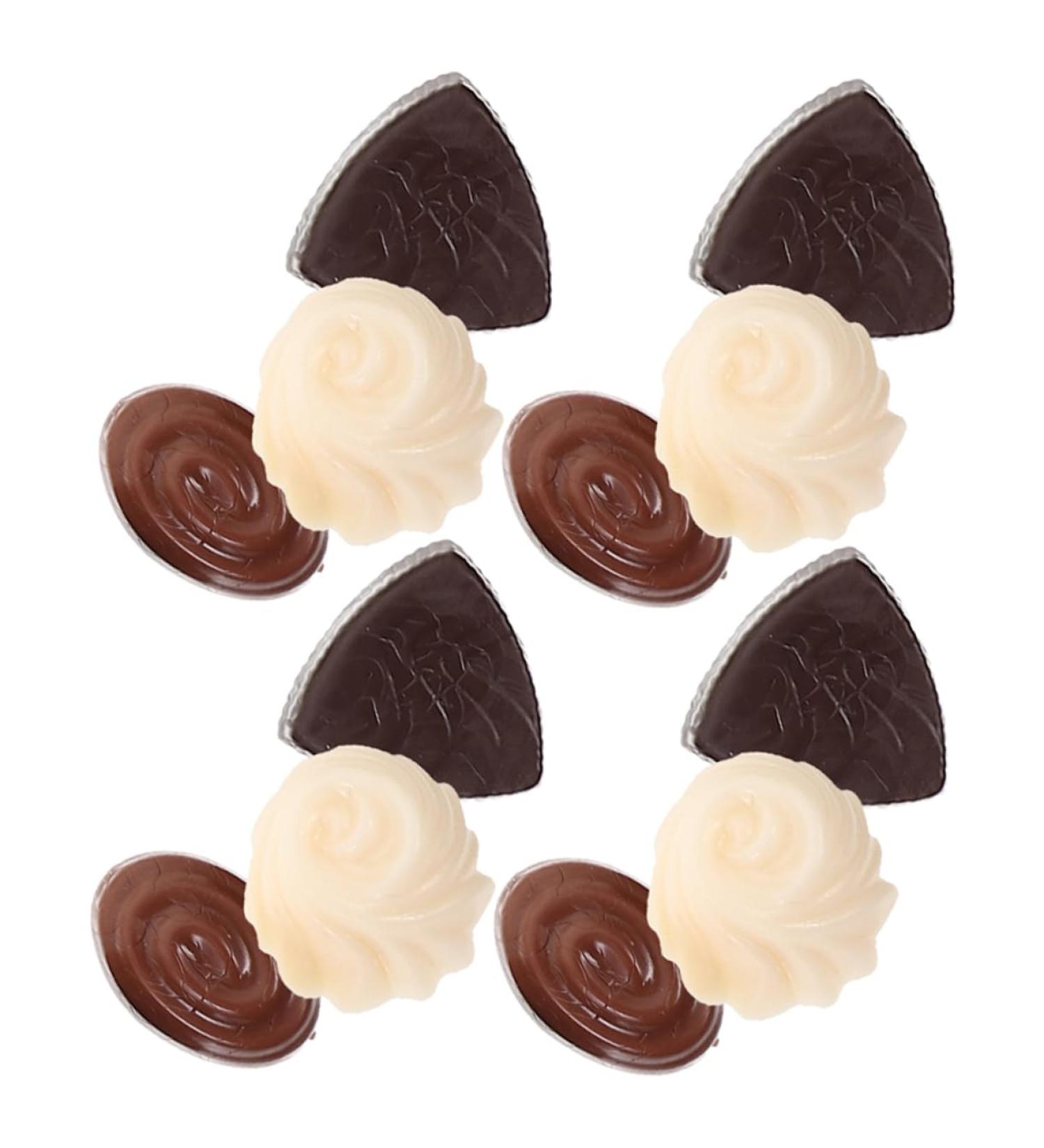 Artibetter 12pcs Chocolate Display Props Lifelike Chocolate Faux Chocolate Desktop Fake Chocolate Desktop Chocolate Model Models Biscuits Interesting Chocolate Model Doll House Artificial Pvc - Buy Online on GoSupps.com