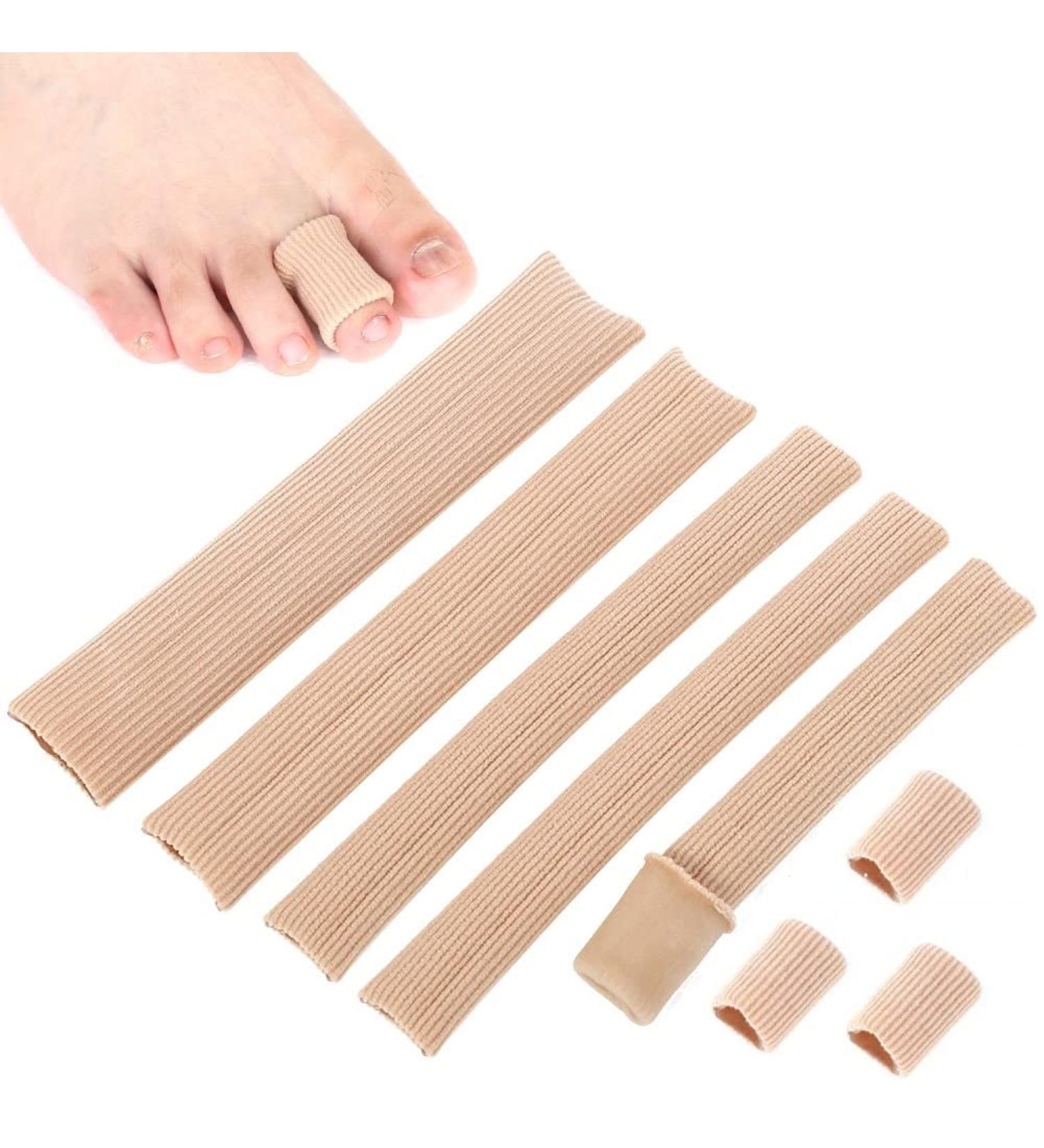 Metagio Silicone Toe Protection - 5 Pcs Cuttable Gel Cushions for Corns Calluses & Finger Protection - 3 Sizes Available - Buy Online on GoSupps.com