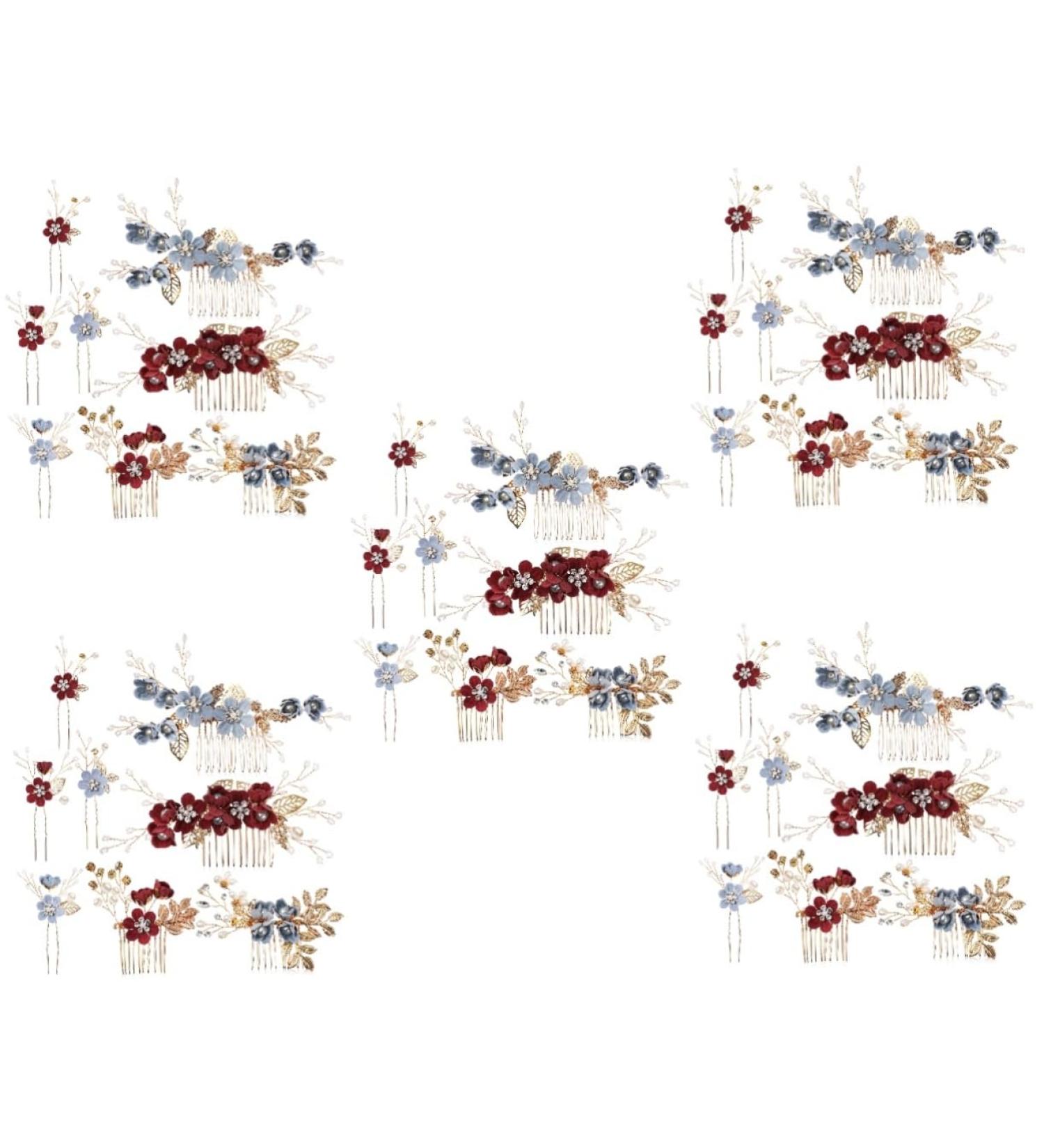 Angoily 10 Sets Bridal Headwear Wedding Tiara Wedding Hair Combs Rhinestone Hair Clips Rhinestones Hair Combs Pearl Hair Barrettes Bridal Hair Clips Bridesmaid Accessories Mori Department - Buy Online on GoSupps.com