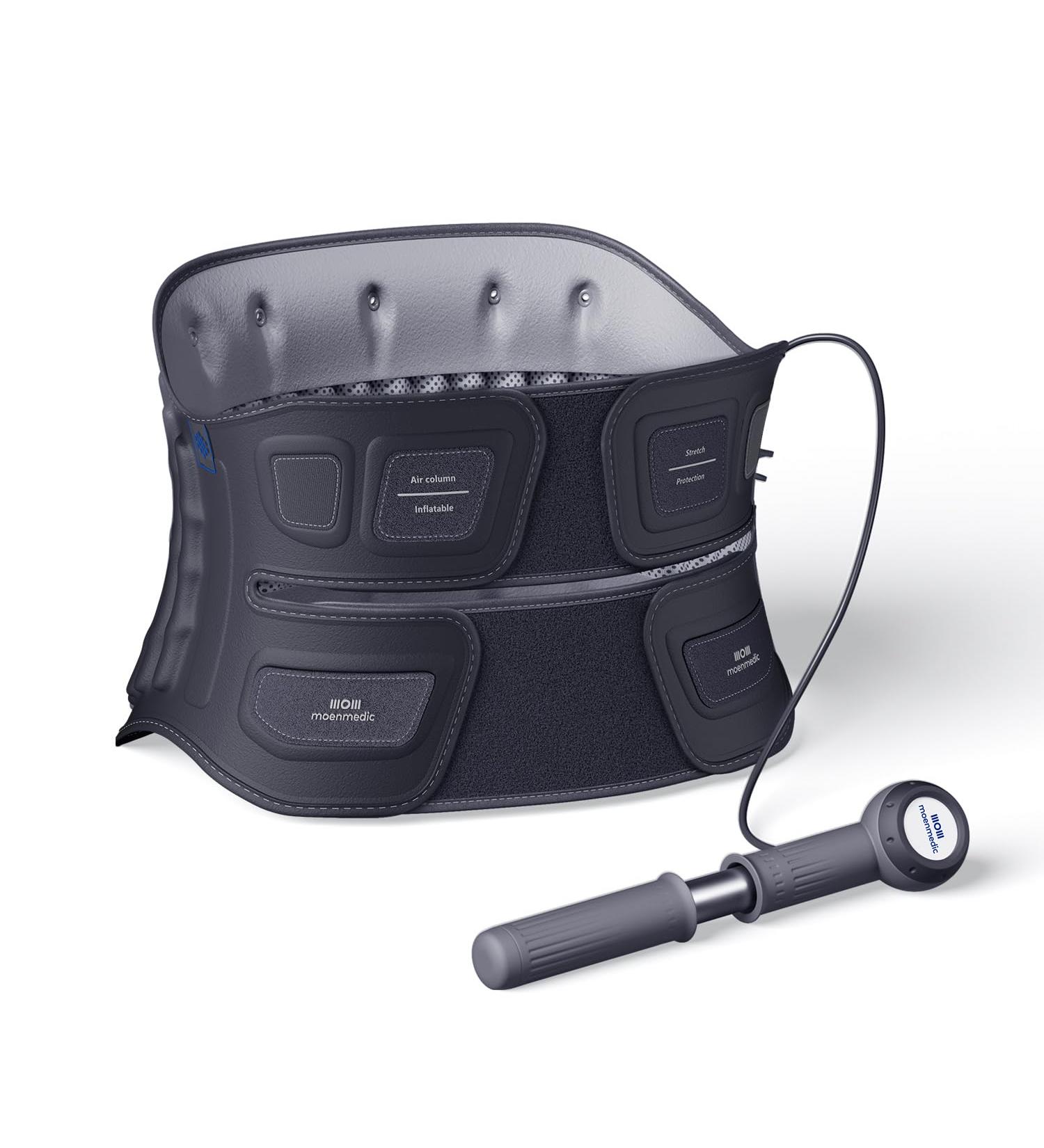 Decompression Back Belt - Lumbar Support Device for Lower Back Pain Relief | Spine Reset & Back Traction for Men & Women (Large 42-53 - Buy Online on GoSupps.com