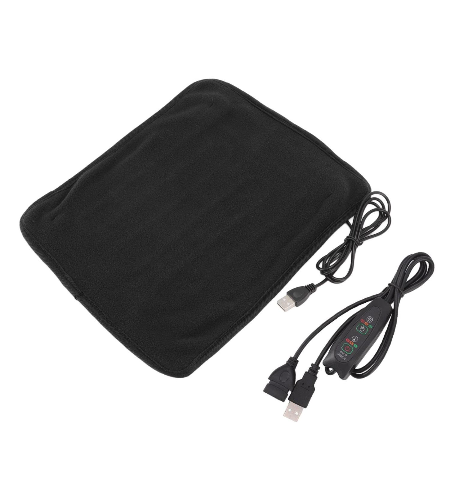 Lantro JS Portable USB Heating Pillow - Pain Relief for Neck Shoulder Leg & Waist | Multi-Stage Temperature Settings | Black - Buy Online on GoSupps.com