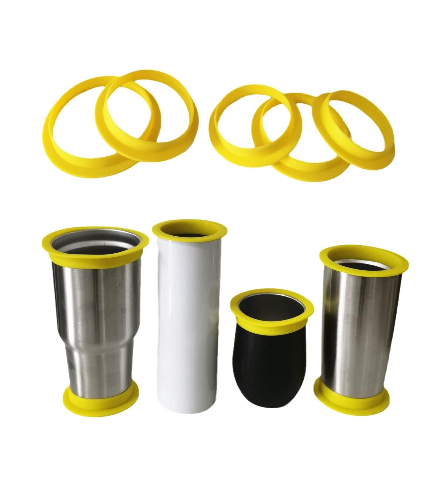 Silicone Tumbler Shields for Epoxy Resin Paint - 5 Pack - Buy Online on GoSupps.com