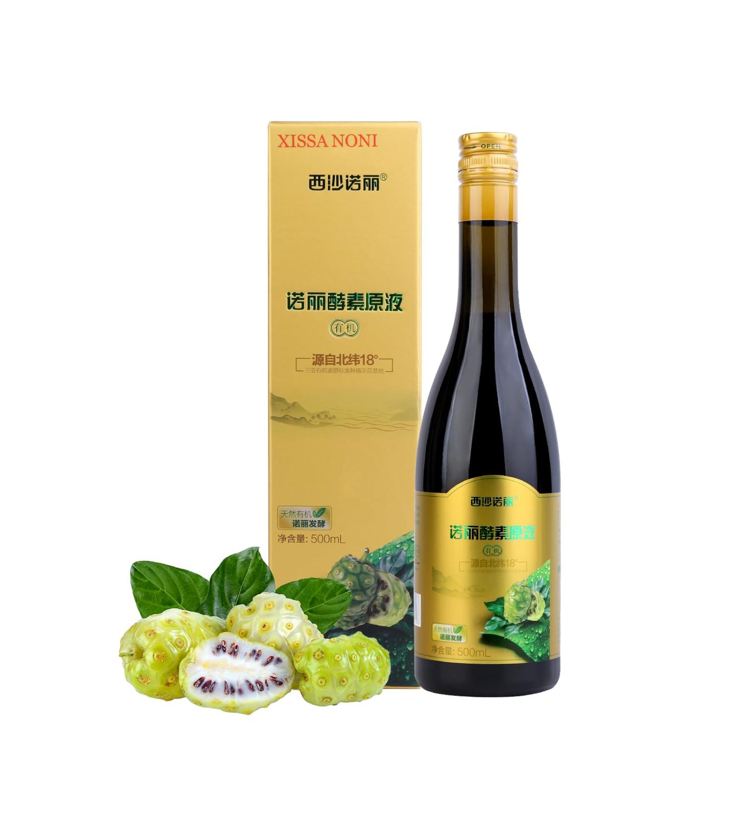 100% Pure Noni Juice Enzyme From The Organic Natural Ecosystem of The Xisha Lslands. It Has Strong Antioxidant Properties and Promotes Digestion and Detoxification. 1 bottle 500ml 16.91 Fl Oz (Pack of 1) 16.91 - Buy Online on GoSupps.com