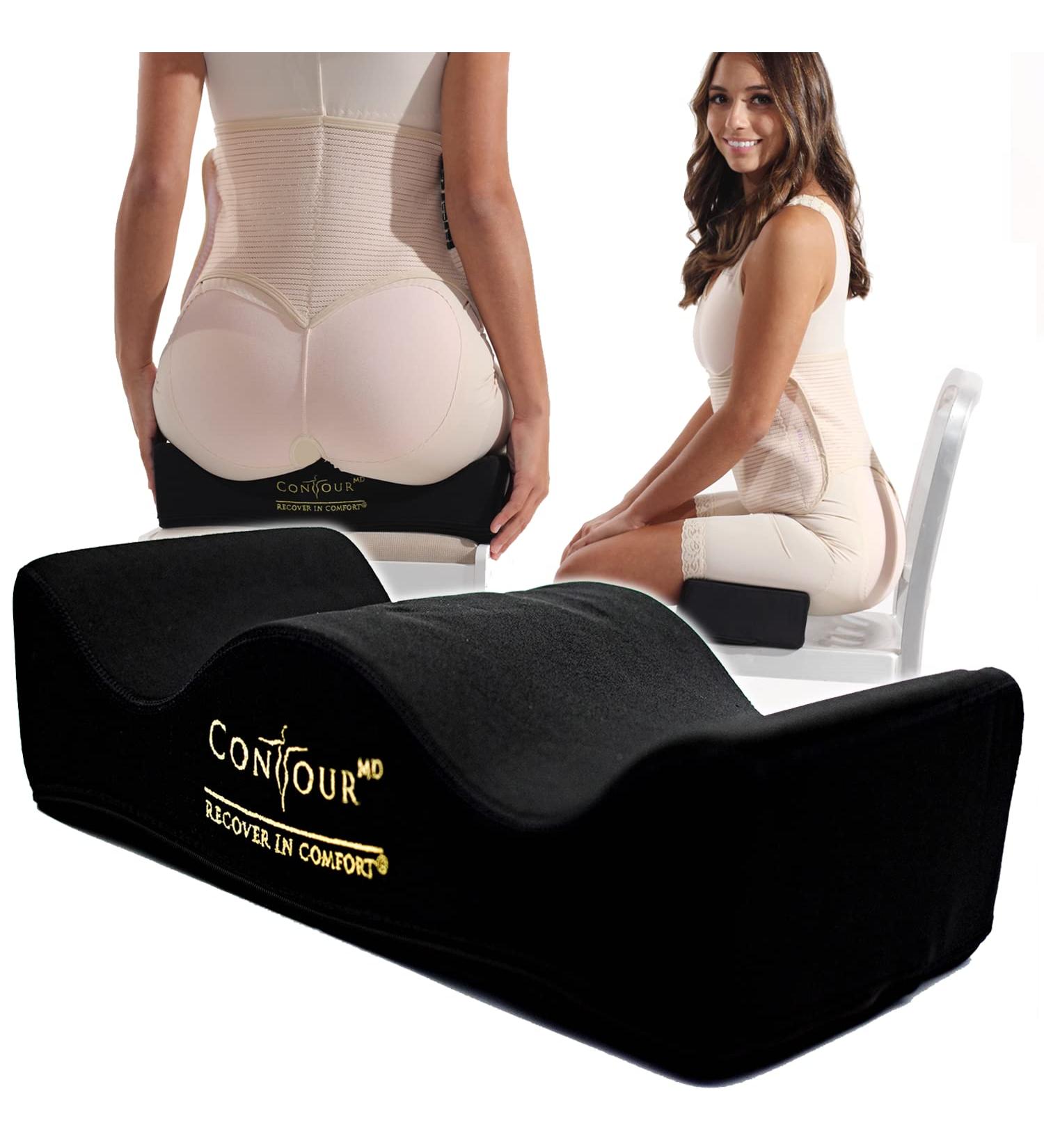 BBL Pillow After Surgery for Butt  BBL Brazilian Butt Lift Pillow  Booty Pillow After Surgery - Portable & Lightweight  Fits Perfectly in Your Car - Buy Online on GoSupps.com