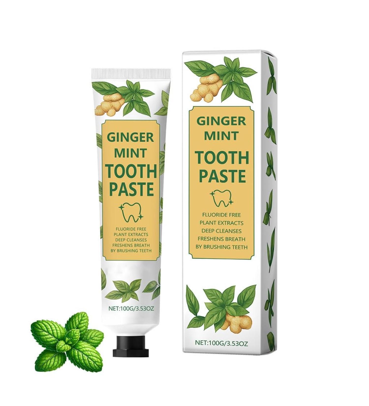 Fresh Breath Toothpaste - Reduces Teeth Surface Stains for Brighter Smile Long-Lasting Freshness Easy Daily Use(5pcs) - Buy Online on GoSupps.com