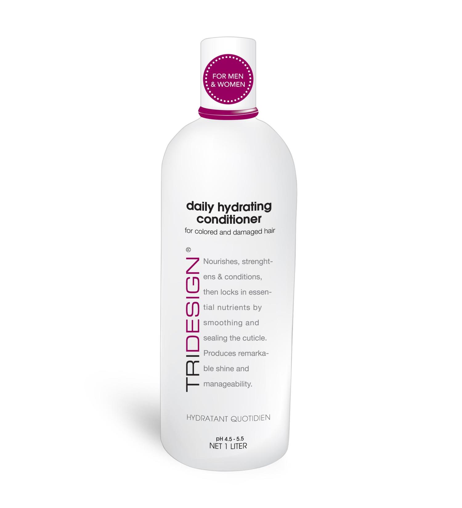 TRI Design Hair Conditioner for Women - Extra Moisturizing & Hydrating Conditioner for Dry Colored Hair | 33.8 oz - Strong Healthy Luminous Volume - Buy Online on GoSupps.com