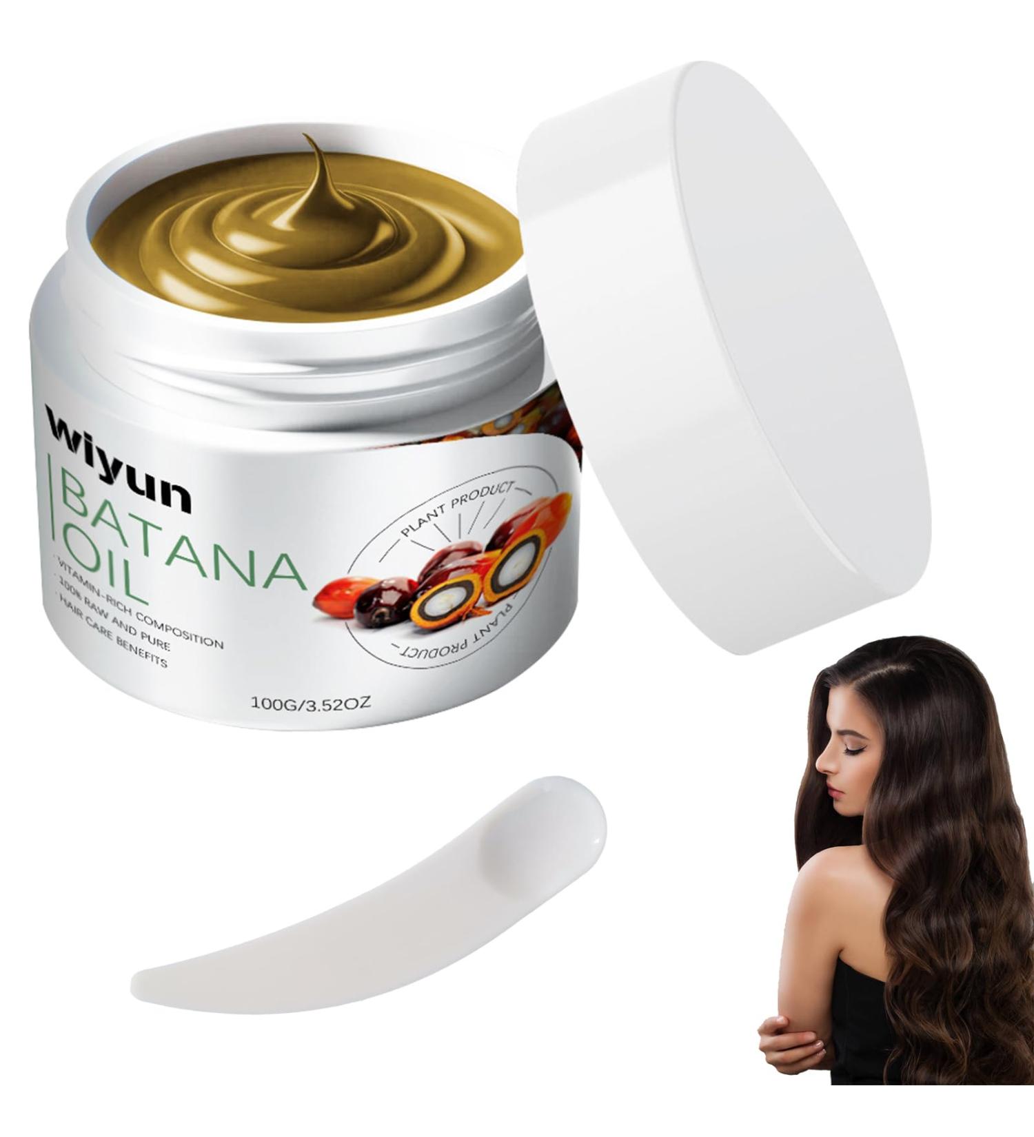 Batana Oil Batana Oil for Hair Pure Batana Oil Batana Oil for Hair Contains 100% Batana Oil Batana Oil for Hair Makes Hair Thicker (100G) - Buy Online on GoSupps.com