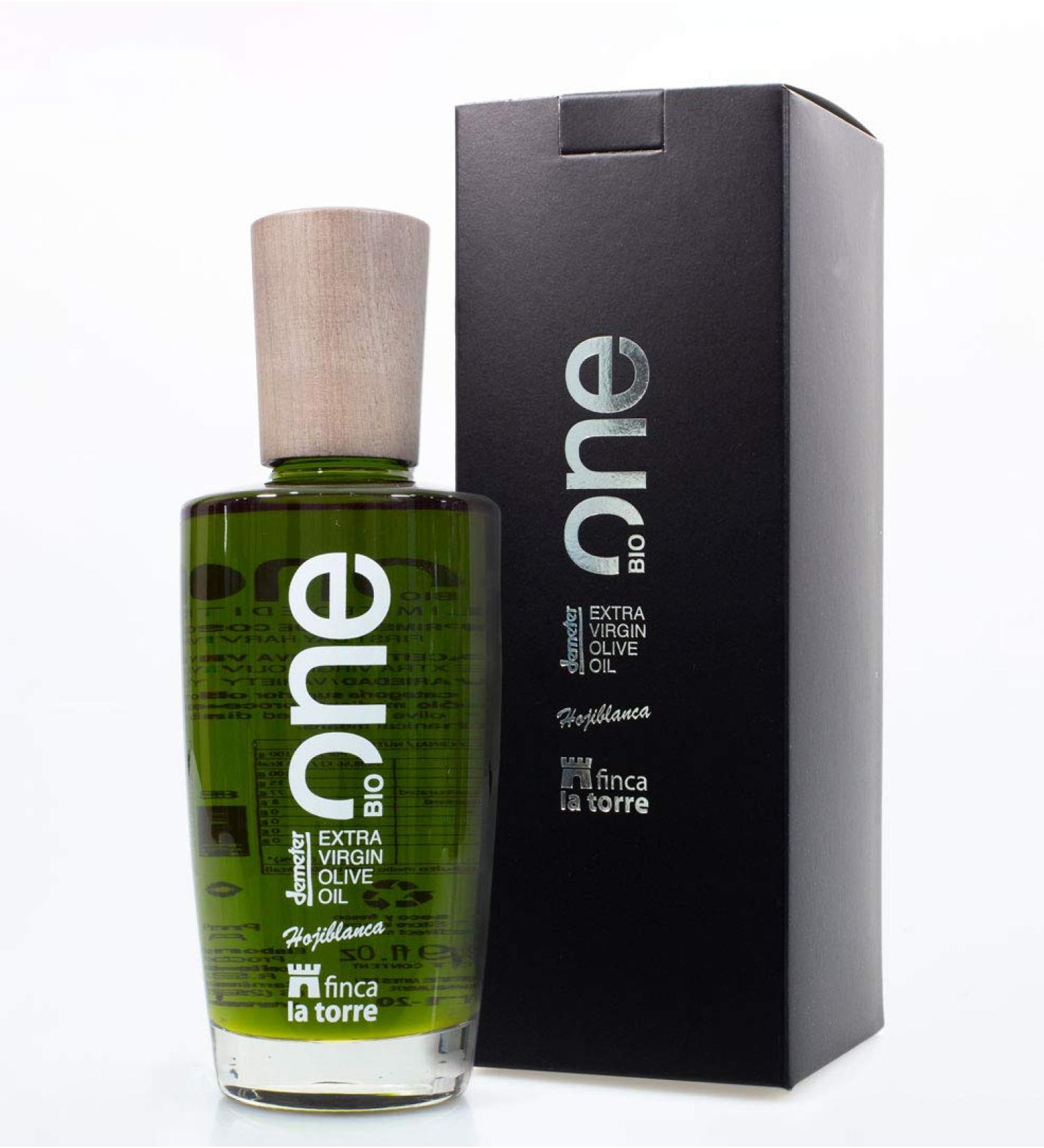 Finca la Torre ONE 500ml - First Day of Harvest. Organic Olive Oil Hojiblanca - Buy Online on GoSupps.com