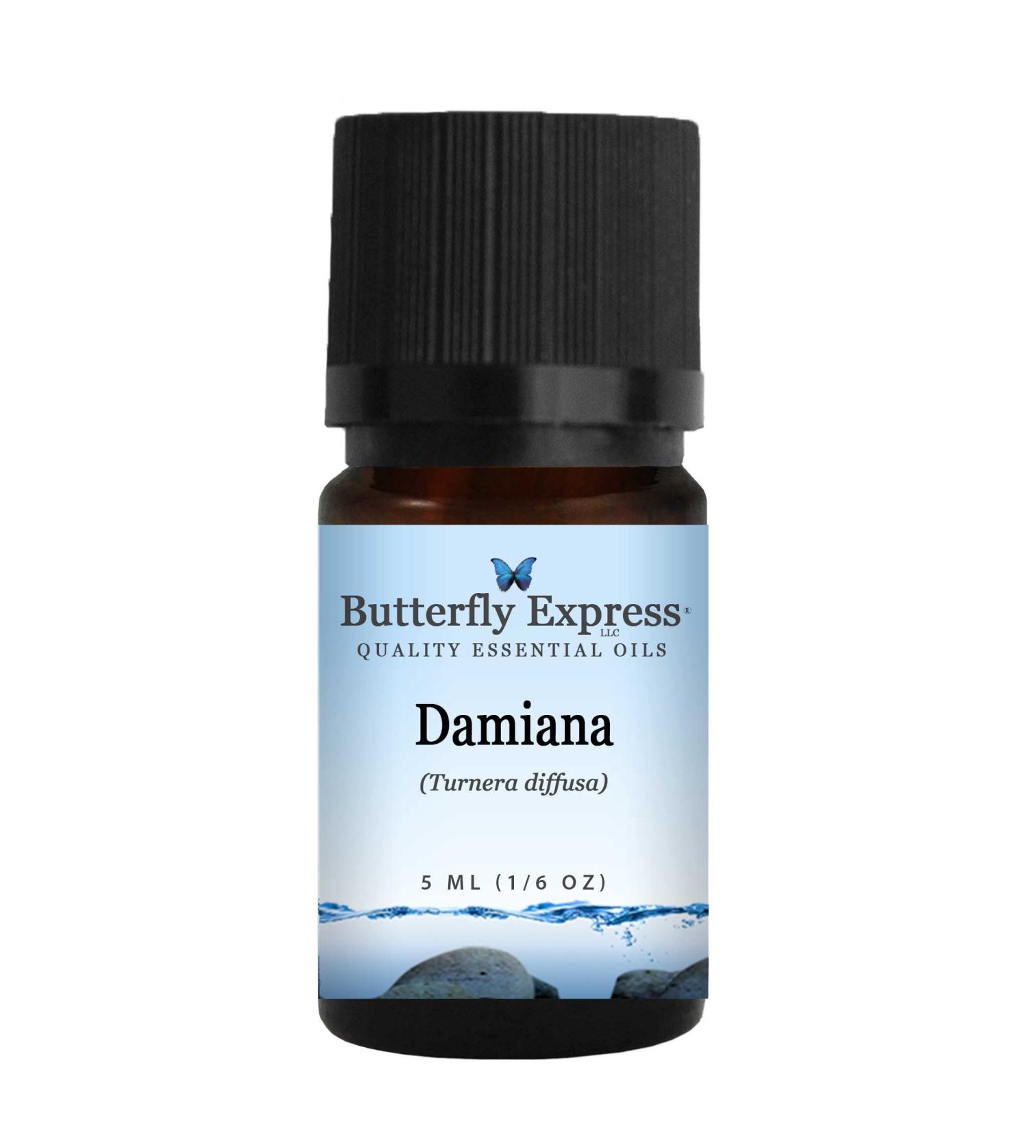 Damiana Essential Oil 5ml - 100% Pure - by Butterfly Express