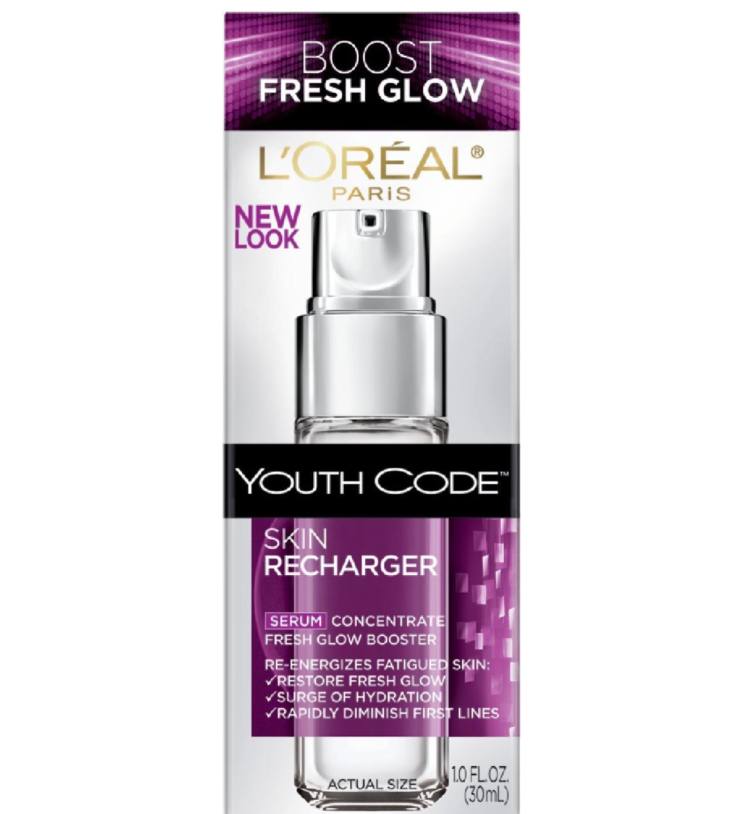 L'Oreal Paris Youth Code Serum Intense - Best Anti-Aging Serum for All Skin Types | 1 Fl Oz - Shop Now - Buy Online on GoSupps.com