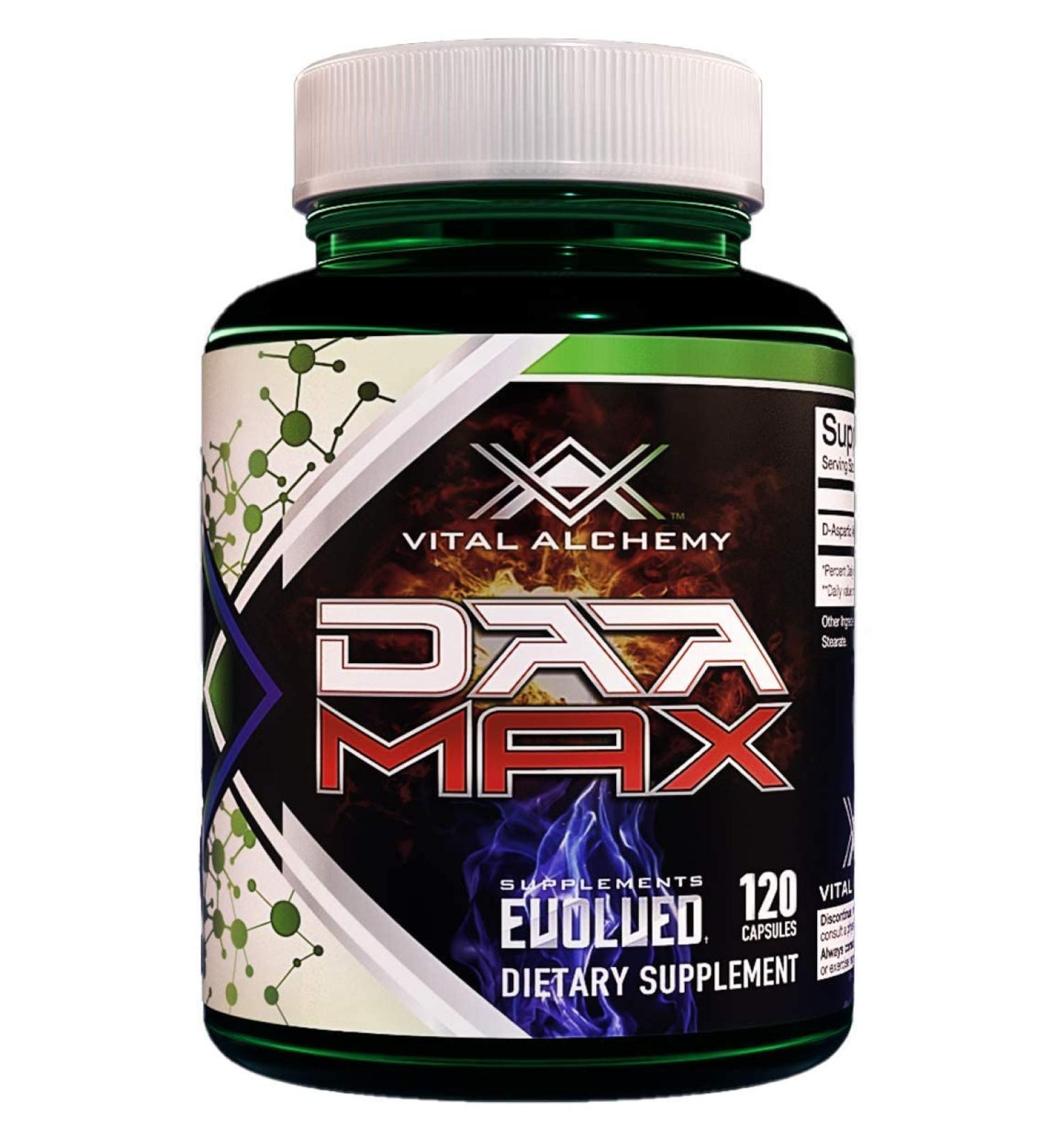 DAA Max D-Aspartic Acid by Vital Alchemy Supplements