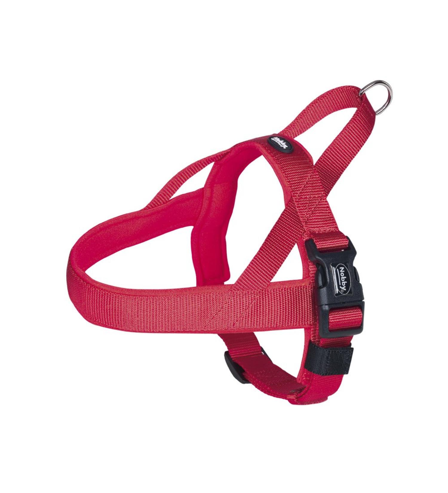 Nobby Norwegian Classic Preno Harness - Red Sizes L 50-64 cm + 42 cm Durable & Comfortable Design for Optimal Pet Safety - Buy Online on GoSupps.com