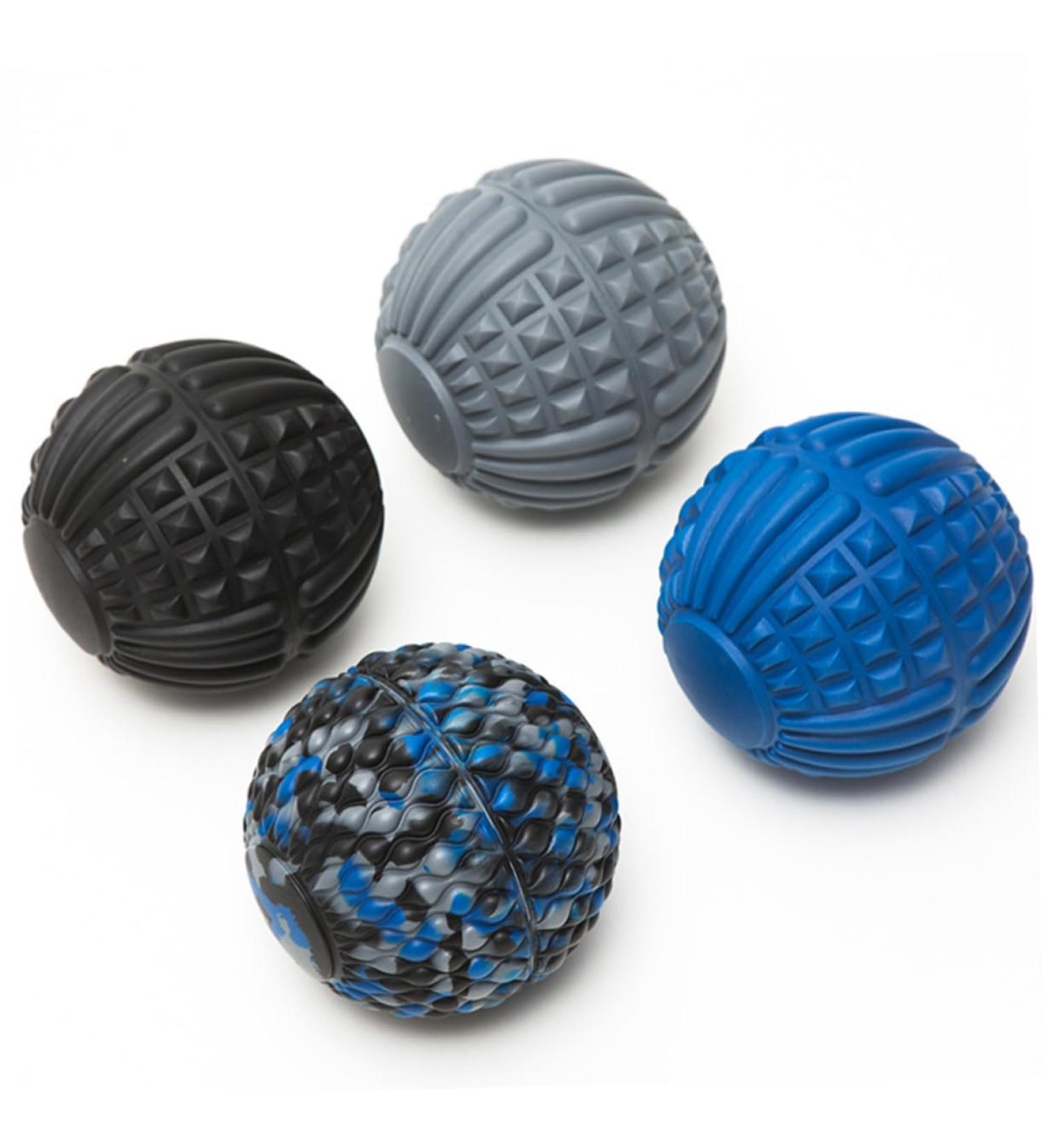 Beavorty Black Muscle Massage Ball - Vibration & Fascia Relief for Fitness Yoga & Mobility Exercises - Buy Online on GoSupps.com