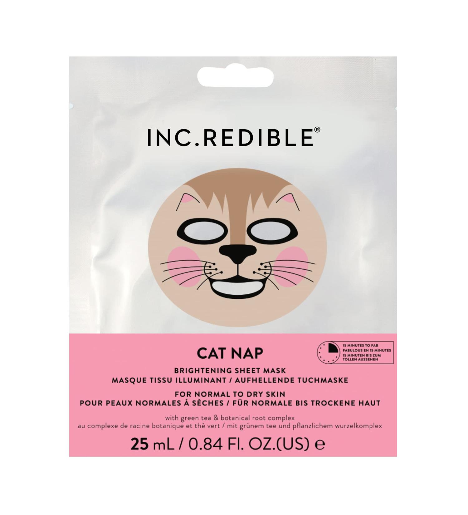 INC.redible Cat Nap Sheet Mask 0.025 kg