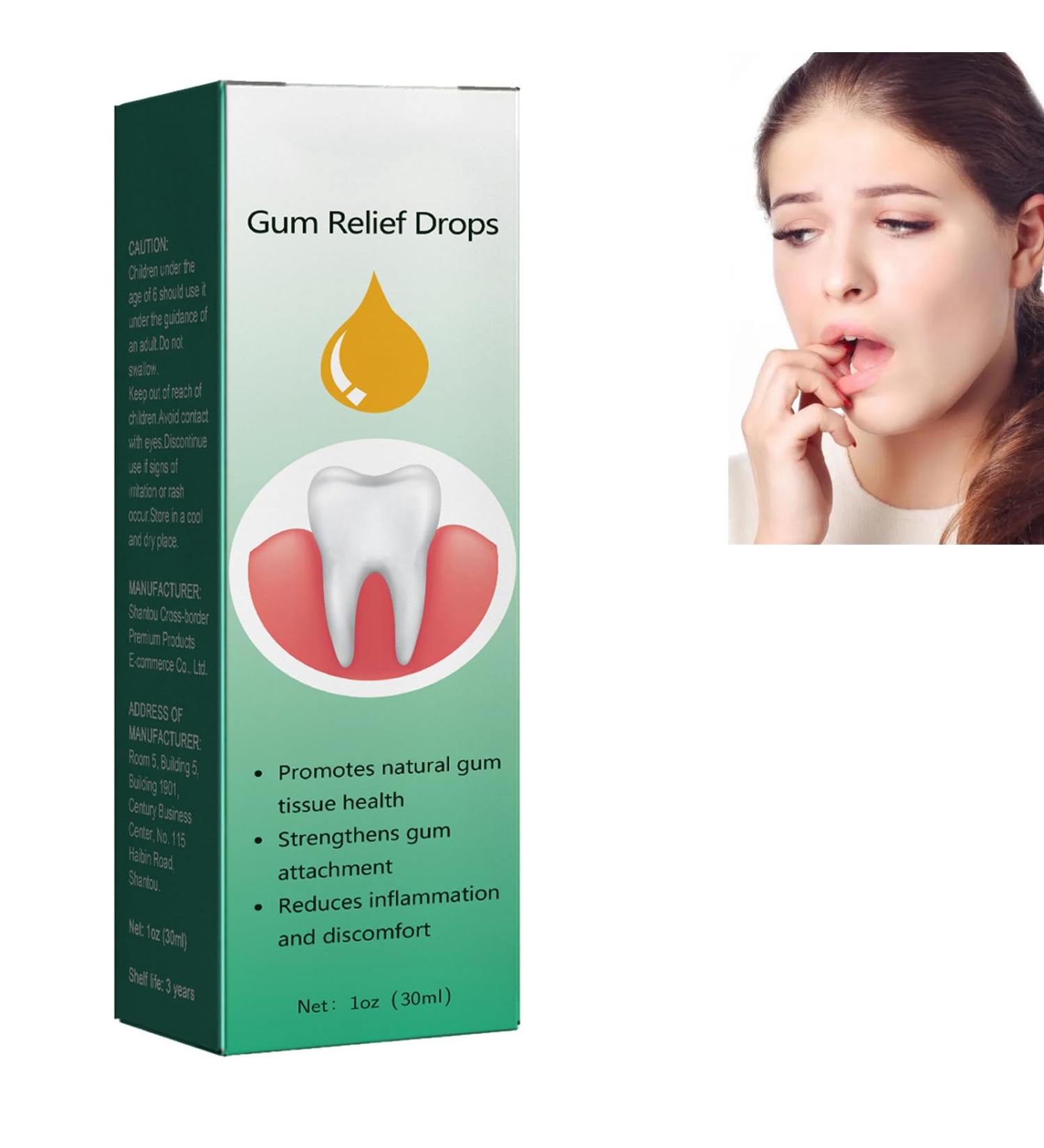 Koahde Gums Relief Drops Liquid Oral Gum Care for Regrowth & Repair | 1pc - Buy Online on GoSupps.com