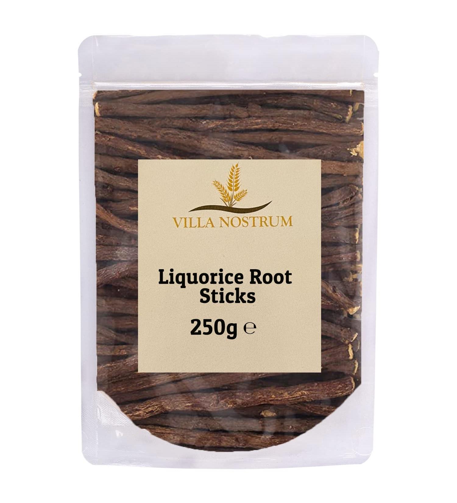 Liquorice Root Sticks 250g by Villa Nostrum - Buy Online on GoSupps.com