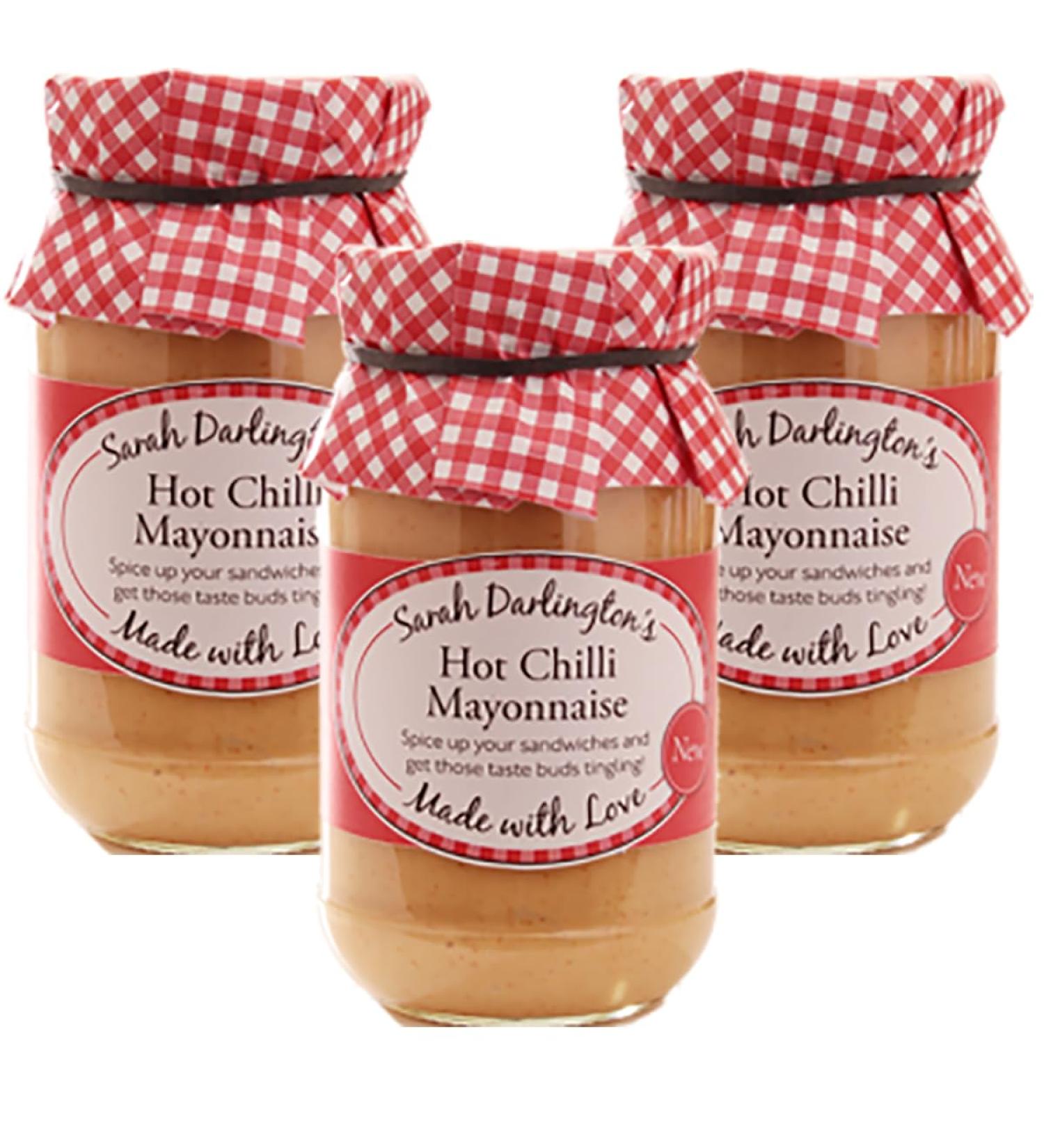 Mrs Darlington's Hot Chilli Mayonnaise - 250g - Pack of 3