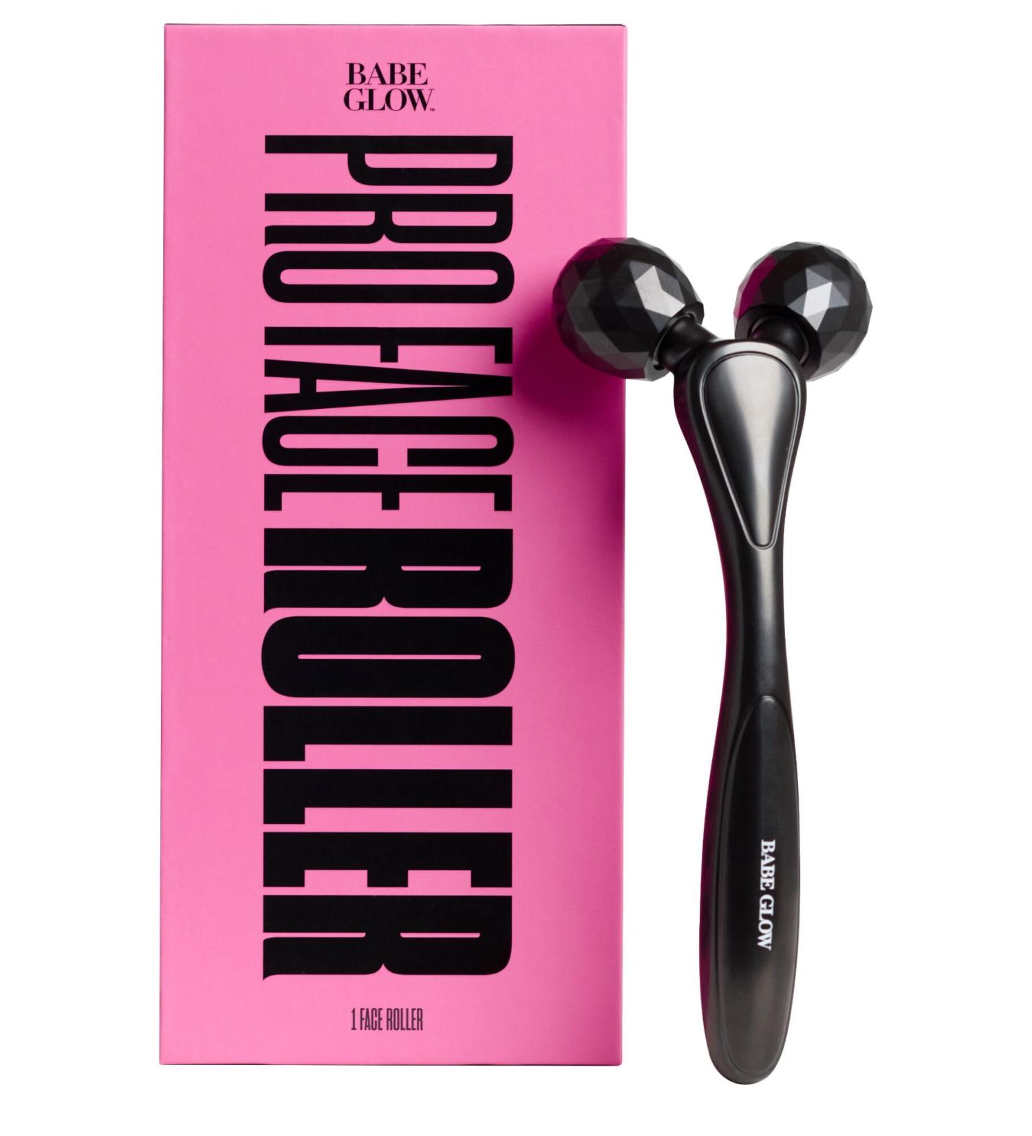 Shop BABE ORIGINAL Facial Massage Pro Roller | Cooling Zinc Alloy Dual-Headed Face Massager for Sculpting & Firmness - International Shipping Available - Buy Online on GoSupps.com