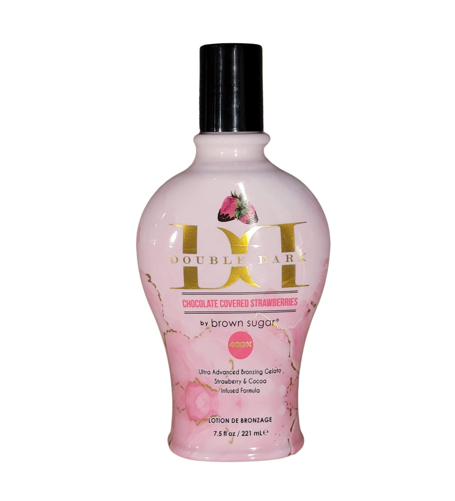 Double Dark Chocolate Covered Strawberries 400X Bronzing Lotion 7.5 ounce