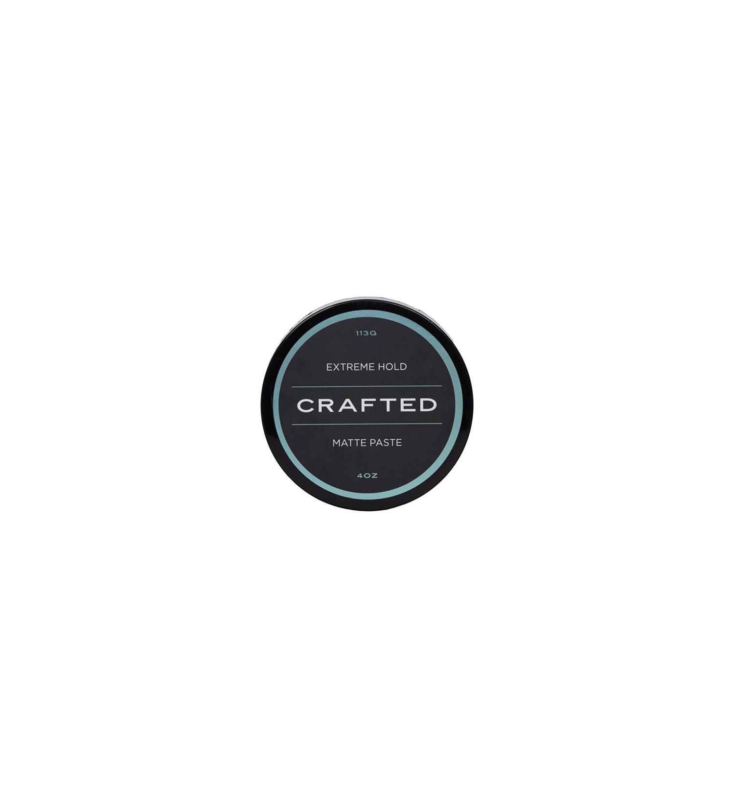 THESALONGUY CRAFTED Extreme Hold Matte Paste - 4 oz - Hand Crafted High Hold, Non-greasy & Long-lasting formula for All Hair Types - Buy Online on GoSupps.com