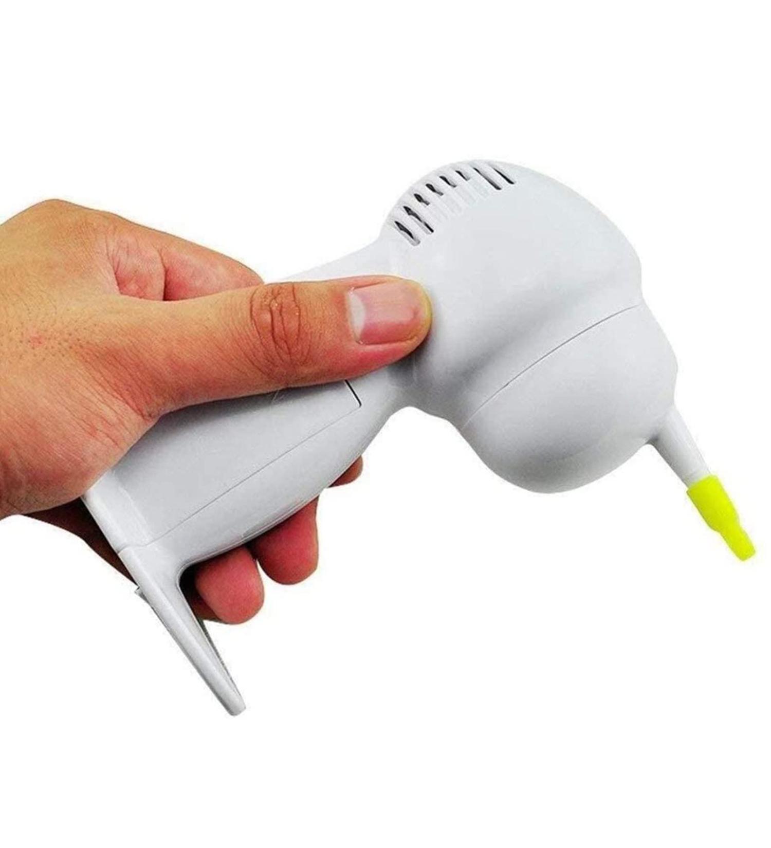 YJSD Cordless Electric Ear Vacuum Cleaner for Gentle Ear Wax Removal and Ear Health Care - Buy Online on GoSupps.com