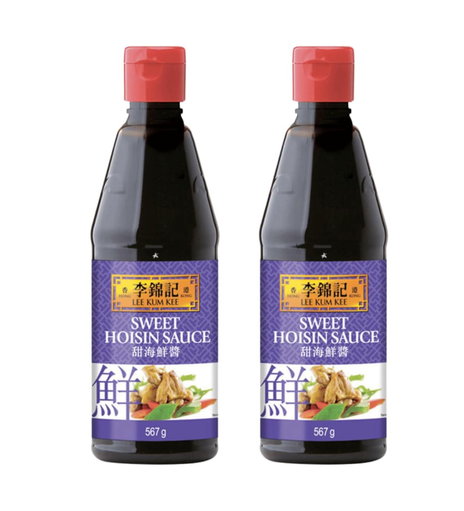 Lee Kum Kee Sweet Hoisin Sauce in Bottle for Stir Fry Cooking Big Size 567g (Pack of 2) VEGAN - Buy Online on GoSupps.com