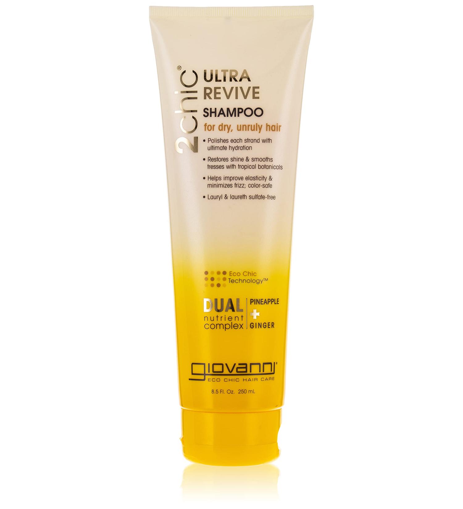 Buy Giovanni 2chic Hair Shampoo - Ultra Revive Pineapple & Ginger 8.5 Oz | International Shipping - Buy Online on GoSupps.com