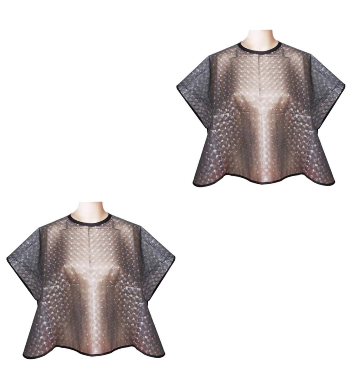 Beavorty 2pcs hair dye shampoo hair coloring shampoo bibs salon apron hair cloth Hairdressing Capes 77*80cmx2pcs - Buy Online on GoSupps.com