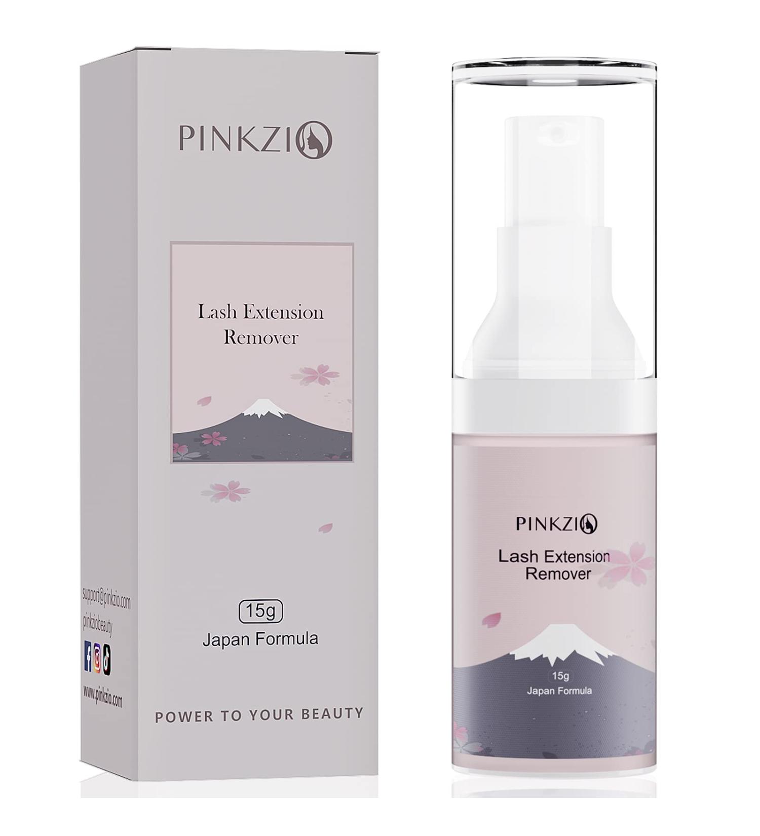 PINKZIO Eyelash Extension Remover 15g - Gentle Lash Glue Remover for Sensitive Eyes - Buy Online on GoSupps.com