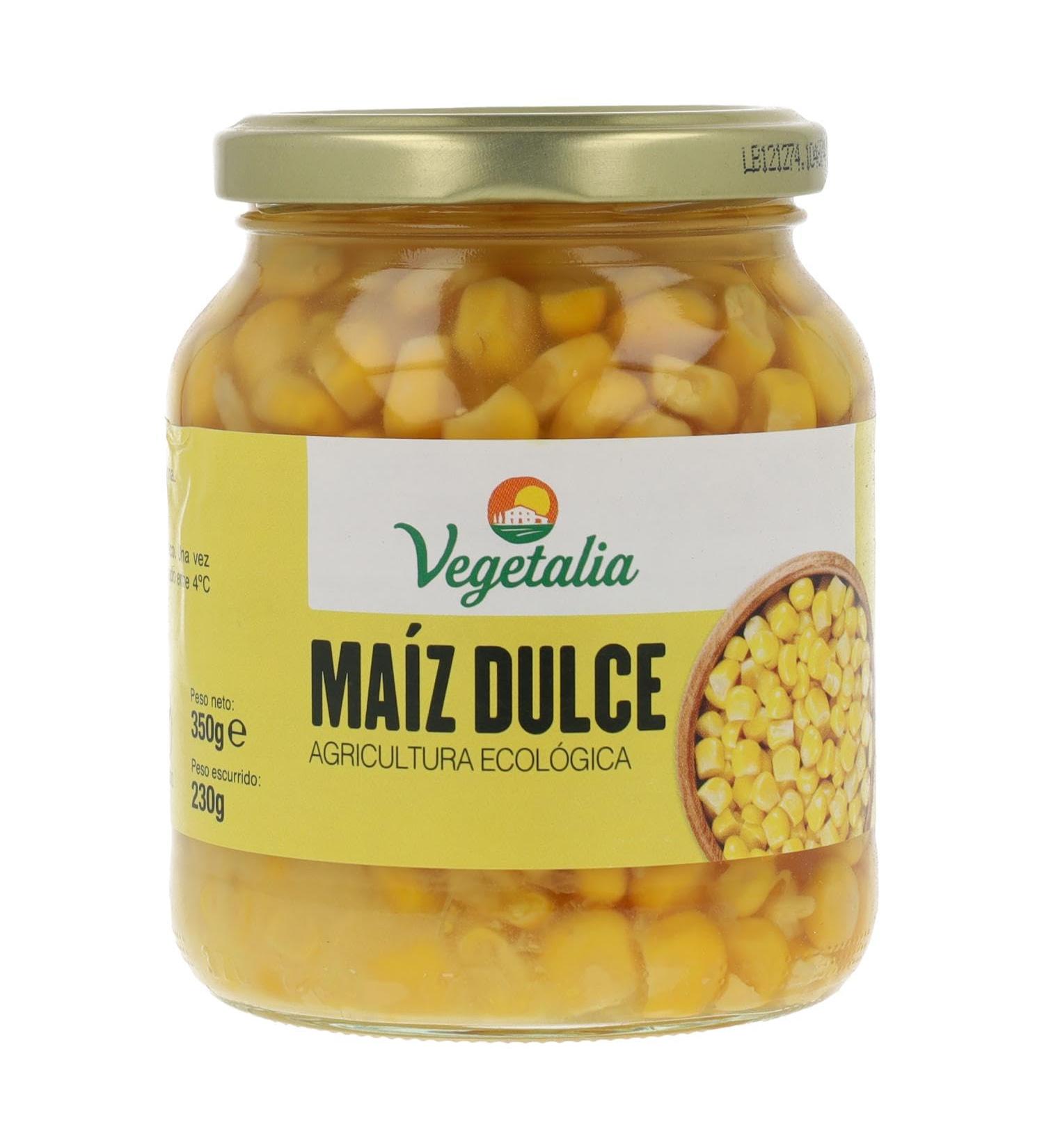 Vegetalia Organic Sweetcorn 350g