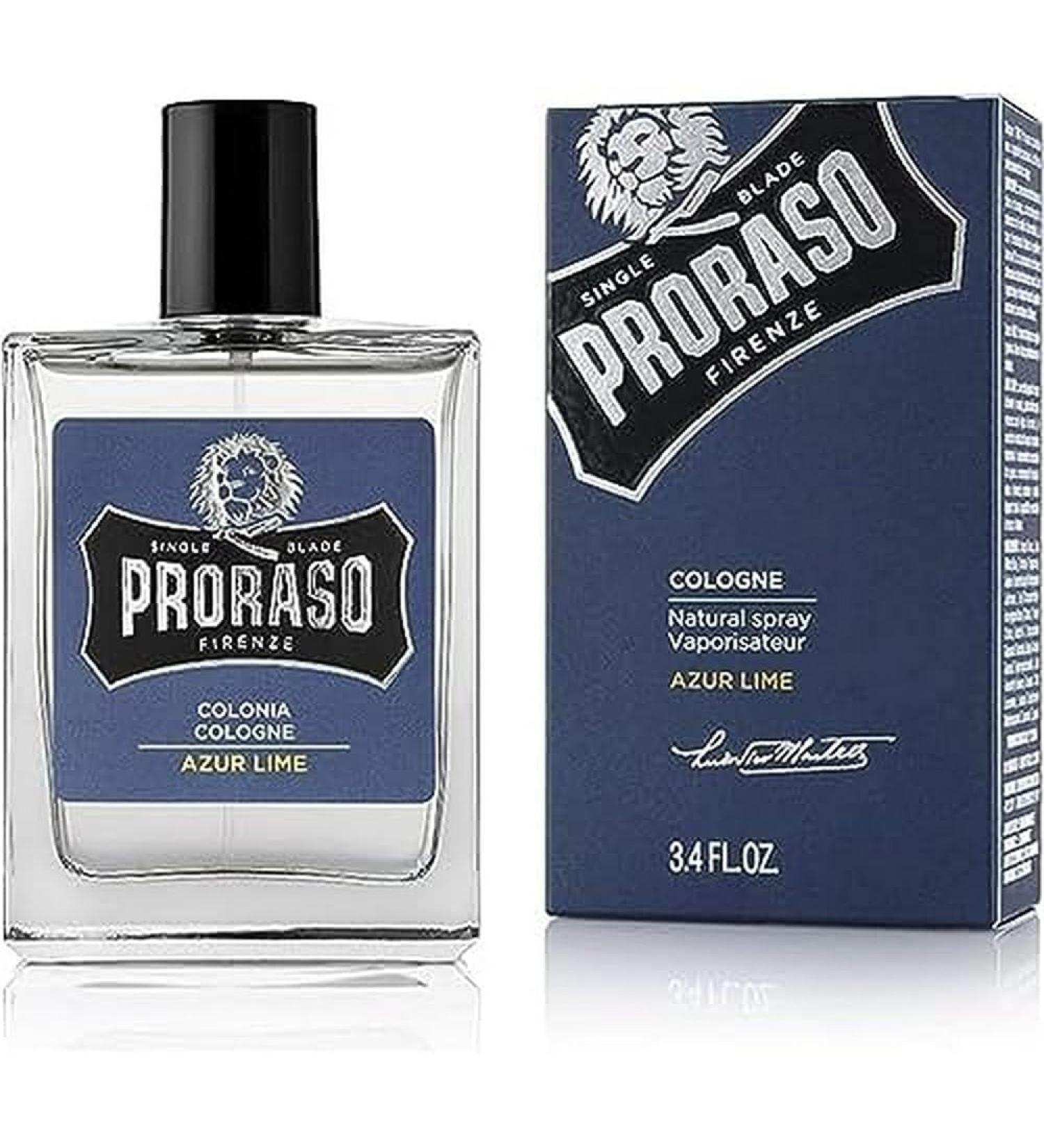 Proraso Eau De Cologne Azur Lime 3.4 Fl Oz - Buy Online on GoSupps.com
