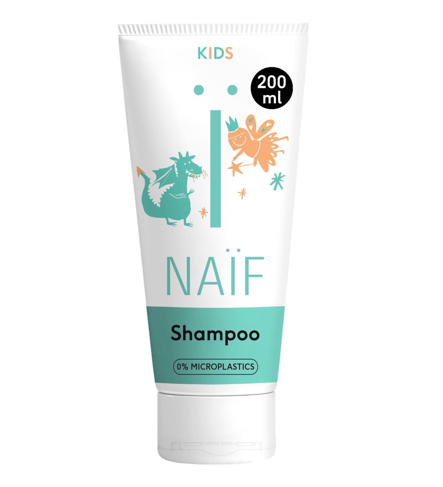 Buy Na f Kids Shampoo 200ml | Natural Ingredients & Microplastic-Free | Eco-Friendly Children's Hair Care - Buy Online on GoSupps.com