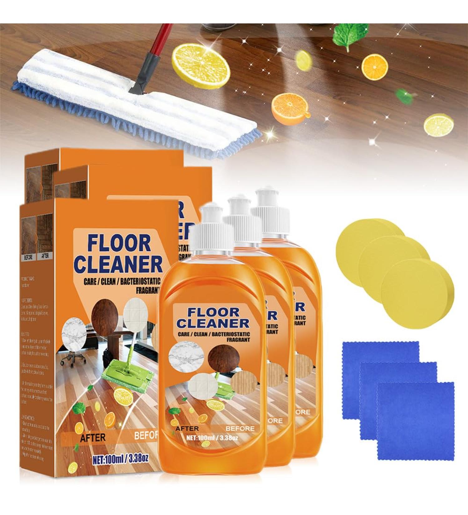 Best Multi-Purpose Floor Cleaner 2024 | Scratch Remover & Polish for Parquet & Vinyl | Eco-Friendly 3-Piece Set - Buy Online on GoSupps.com