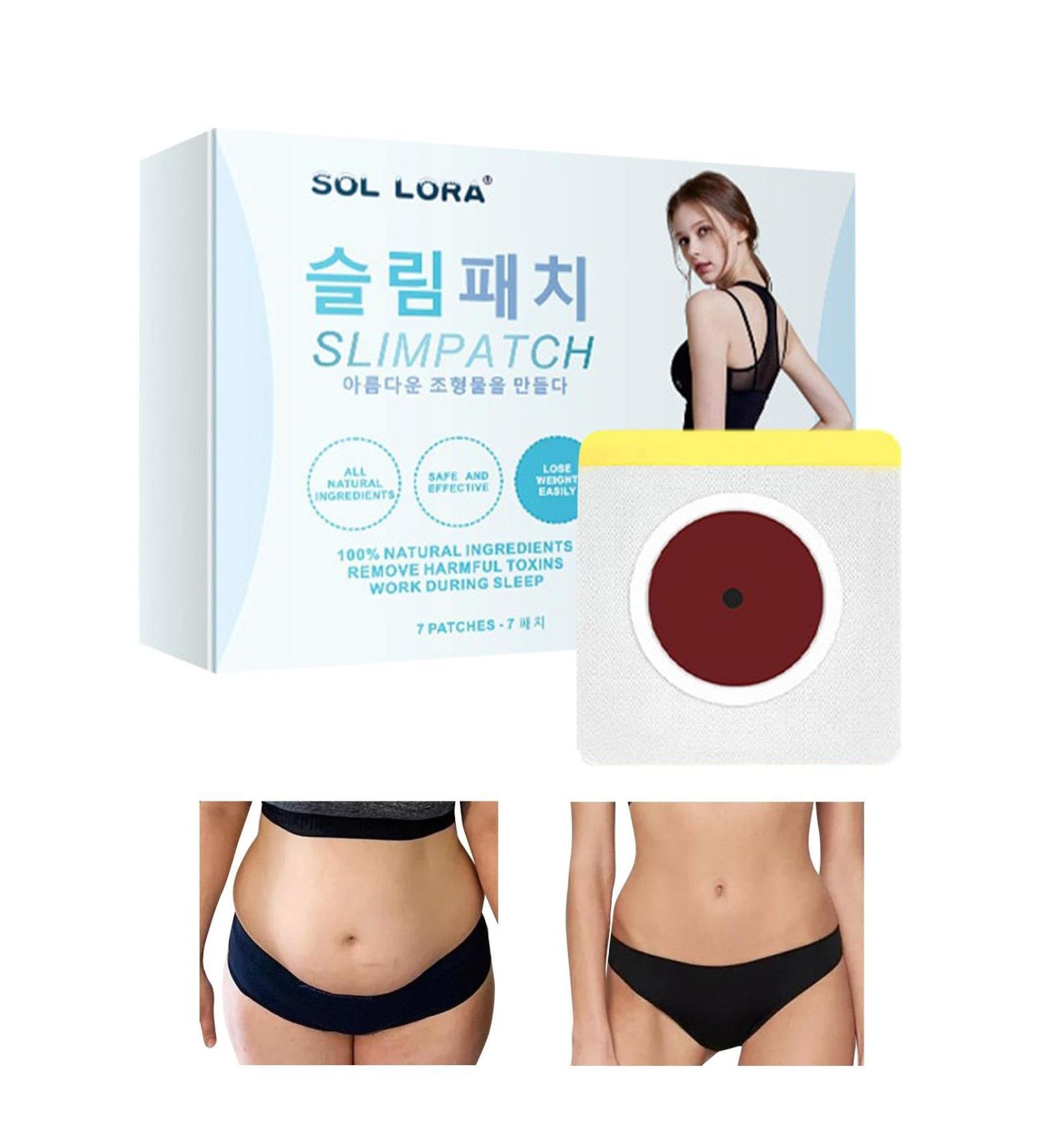 Bitong Magnetic Abdominal Fat Slimming Stickers - 7 Breathable Sheets for Targeted Weight Loss - Buy Online on GoSupps.com