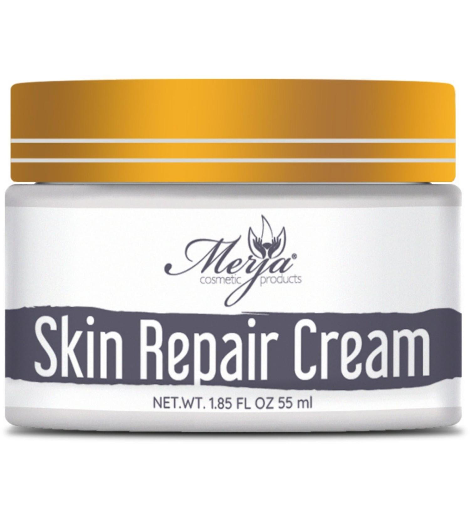 Merja Herbs Natural Burn Repair Cream with essential oils - Skin Repair & Burn Relief cream - Soothing Natural cream - 55ml 1.86oz (Pack of 1) 1.86 Fl Oz (Pack of 1) - Buy Online on GoSupps.com