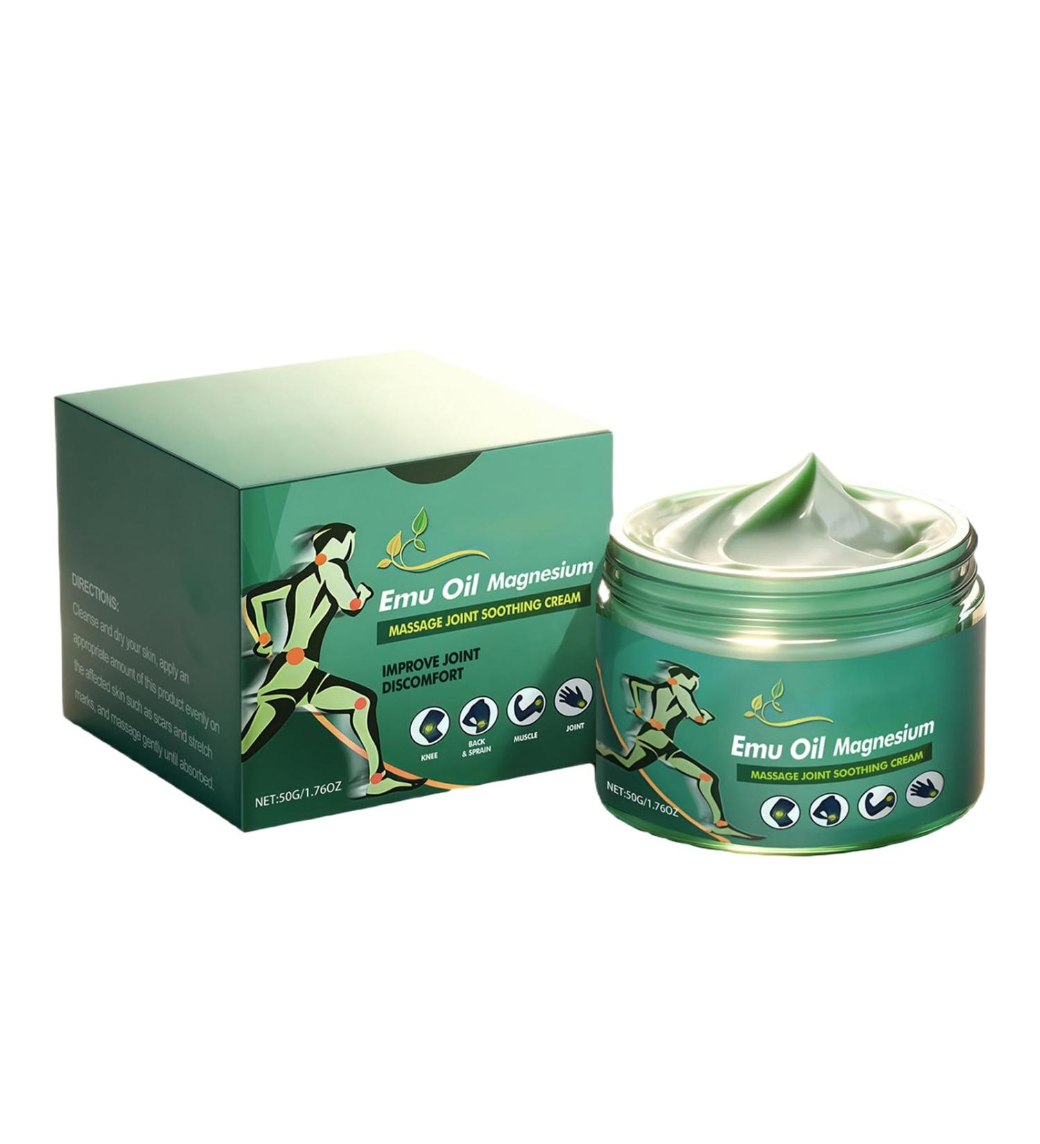 Knee Cream Compact Portable Design 1 Piece Joint Pain Cream PlantBased Body Paste Back Relief Gel for Knee Leg Hand Foot Neck Shoulder Gym Workout - Buy Online on GoSupps.com