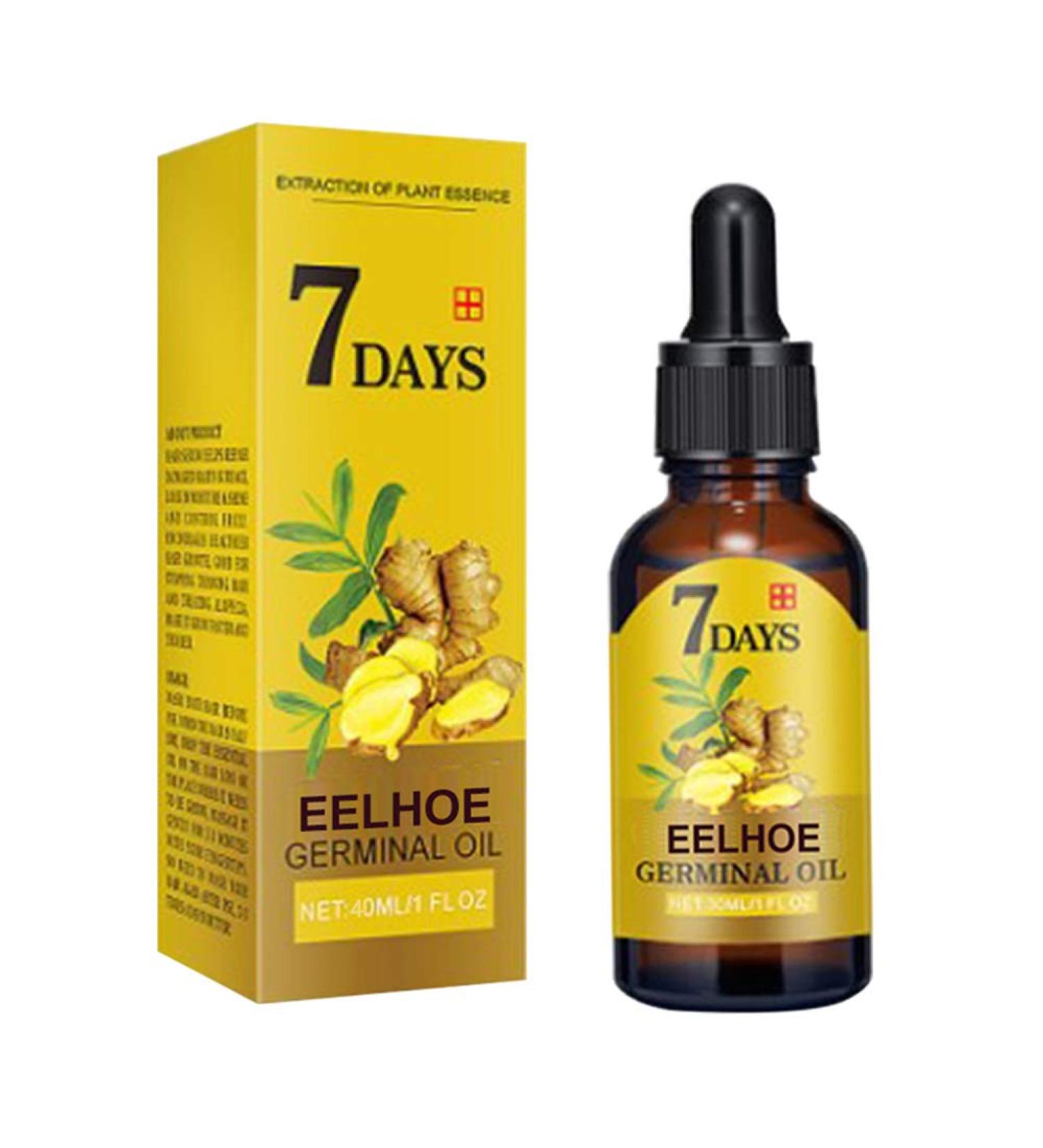 Enkomy Hair Growth Serum | 40ml Anti-Hair Loss Ginger Oil - Boost Hair Growth & Nourishment - Buy Online on GoSupps.com