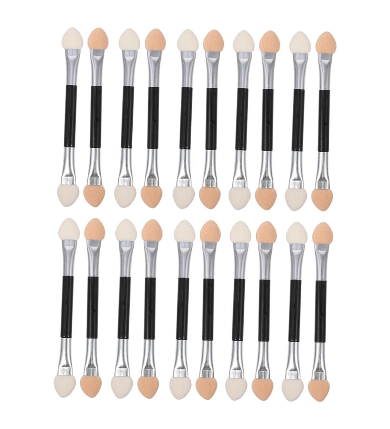 VINTORKY 30pcs Eye Shadow Stick Sponge Lipstick Brushes Eye Mascara Double Ended Makeup Brush Emulsion - Buy Online on GoSupps.com