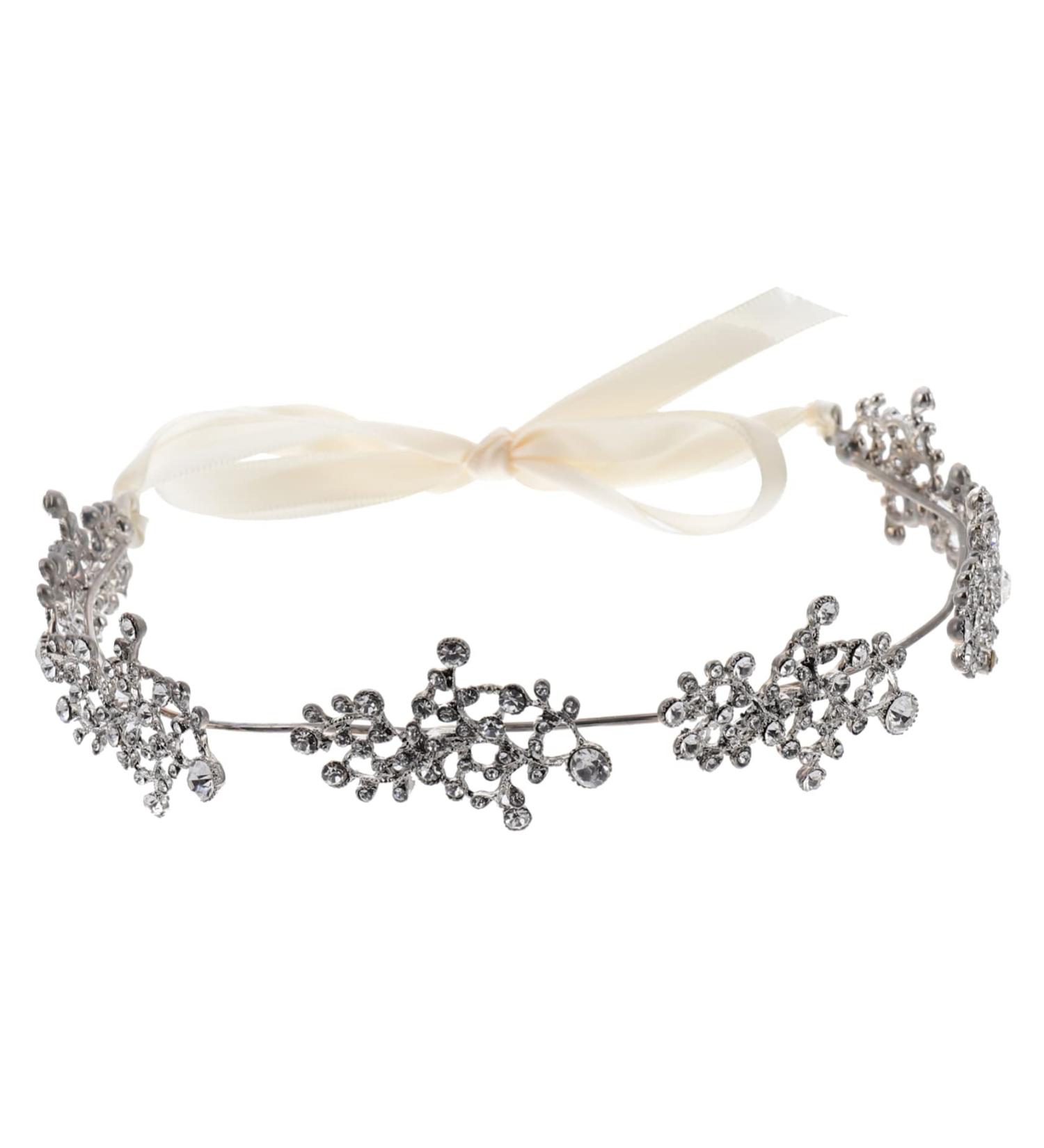 1pc Hair Accessories Wedding Rhinstone Bridal Headpieces Birthday Vine Bridal Vine Bridal Hair Vine Adjustable Headband Rhinestone Crown Rhinestone Hair Bride Alloy Fashion - Buy Online on GoSupps.com