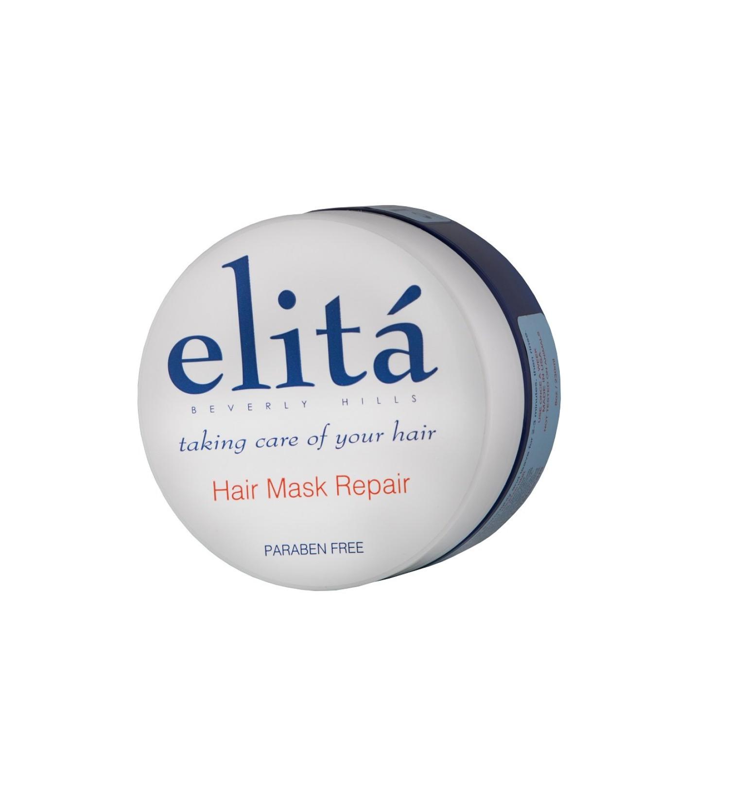 Elita - 8OZ Hair Mask Repair Treatment  Made All Natural  Modern Scent  Paraben Free  Sulfate Free  Color Safe & Proudly Made in USA