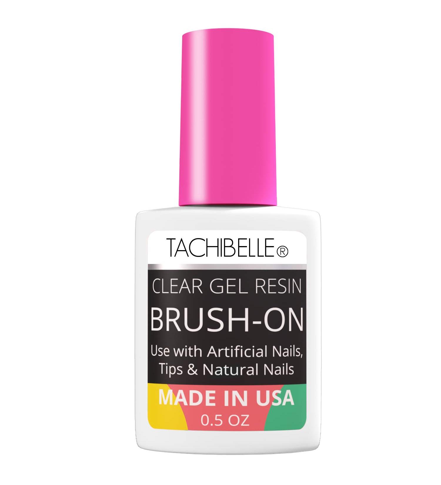 Tachibelle Super Strong Nail Glue for Acrylic Nails and Press on Nails Nail Bond Acrylic Nail Glue Adhesive, Perfect for False Acrylic Nail Art, Glitter, Gems, White Clear Tip Applications (Pack of 1)