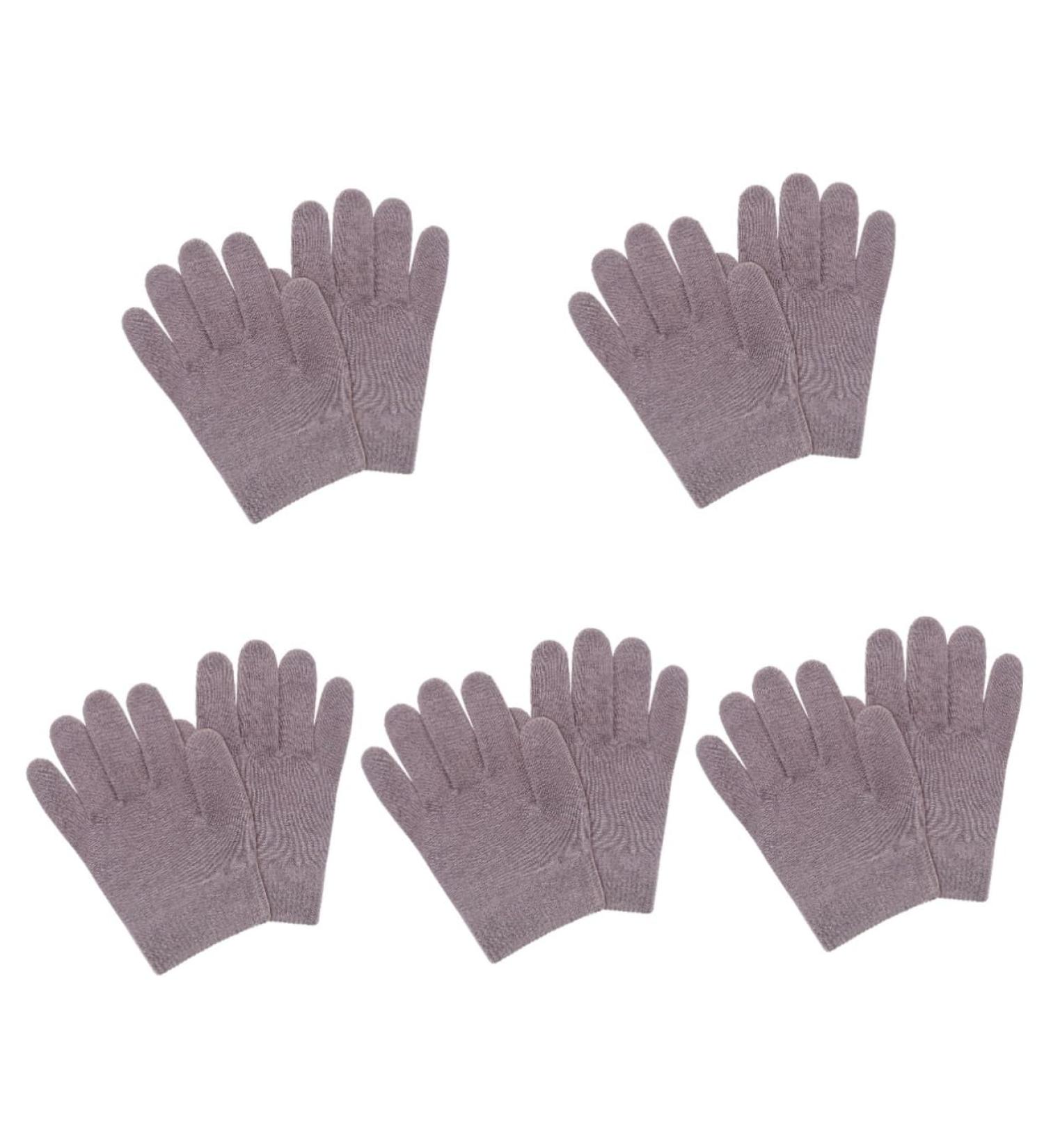 minkissy Portable Gloves 5 Pairs Night Moisturizing Gloves Hand Moisturizing Gloves Spa Gloves Lotion Hand Skin Care Covers Exfoliating Gloves Salon Accessories Moisturizer Gloves Soft Gel - Buy Online on GoSupps.com