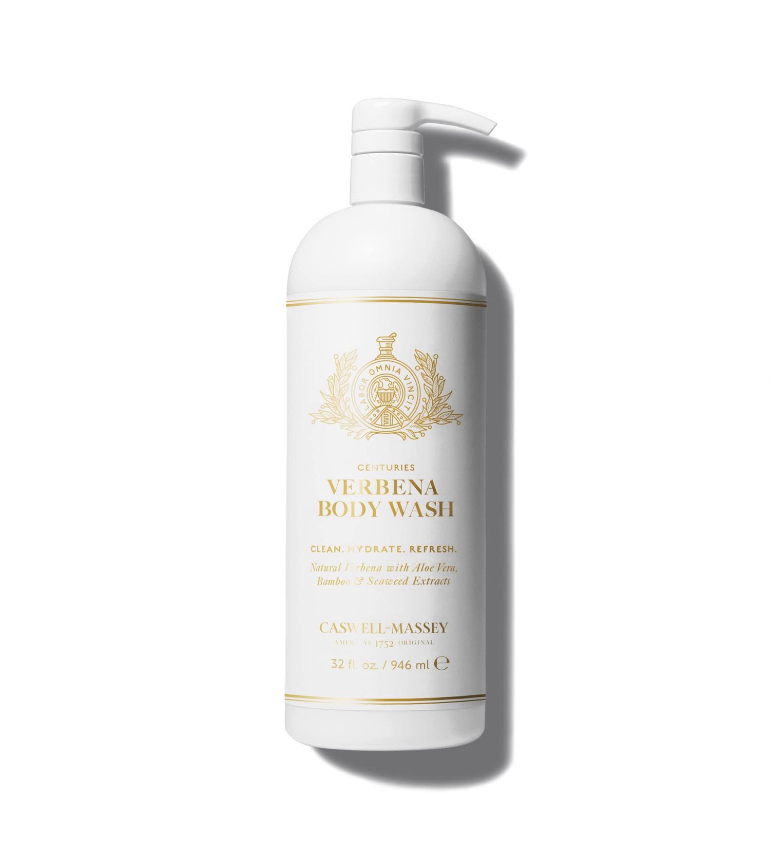 Caswell-Massey Centuries Verbena Body Wash Bath Gel - Made in USA - 32oz - Buy Online on GoSupps.com