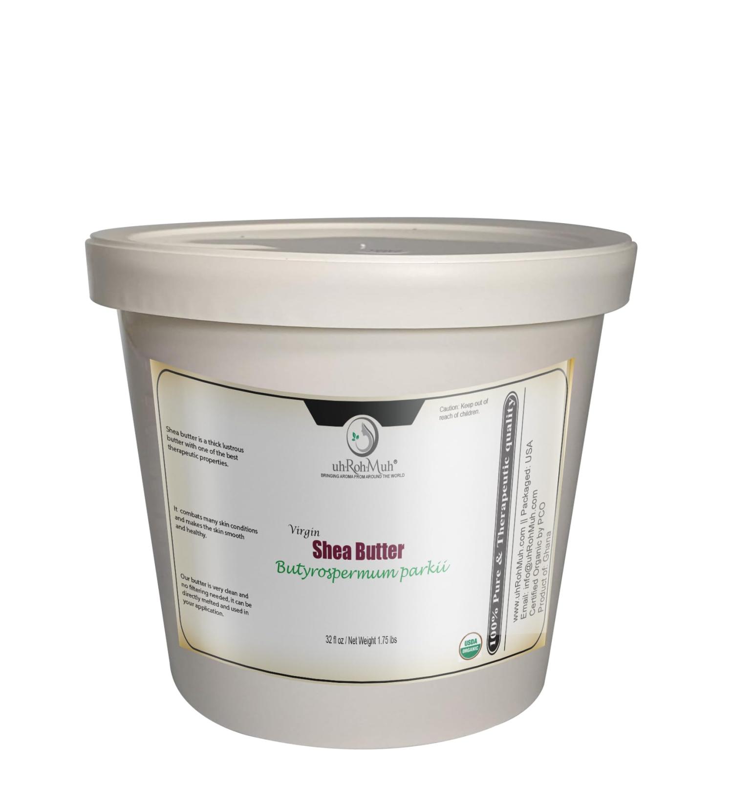 Organic Refined Shea Butter Unscented & Smooth Texture Premium Cosmetic Grade Shea Butter for Skincare Hair Care Soap Making Lotions Balms & DIY Formulations | France (Net Wt: 0.8 kg / 1.7 lb) 27.2 Ounce (Pack of 1) - Buy Online on GoSupps.com